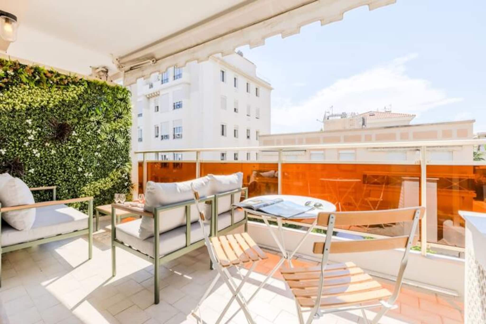 Résidence 2p De Style Avec Terrasse, Plages Et Commerces à Pied