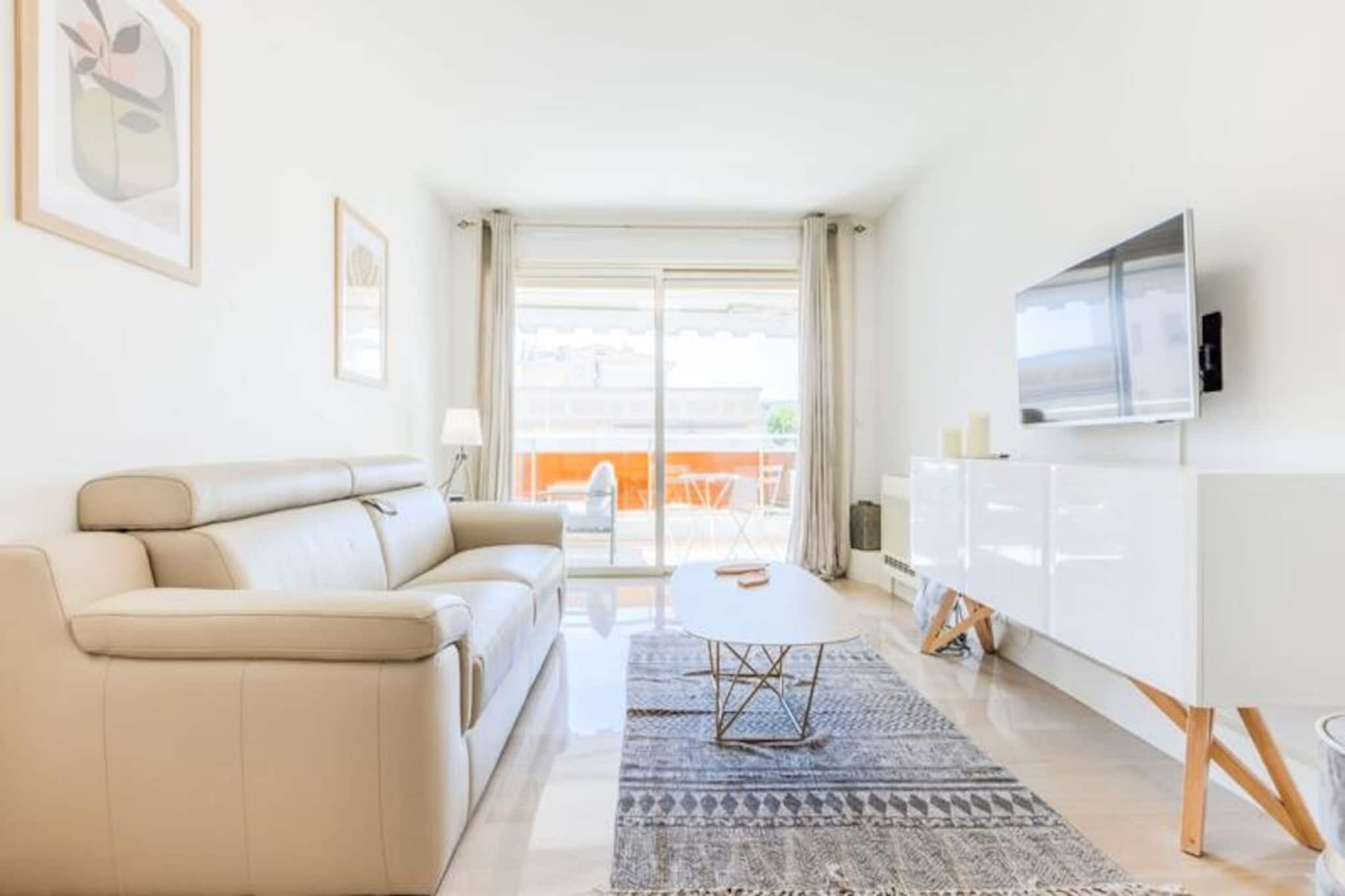 Résidence 2p De Style Avec Terrasse, Plages Et Commerces à Pied-Untagged