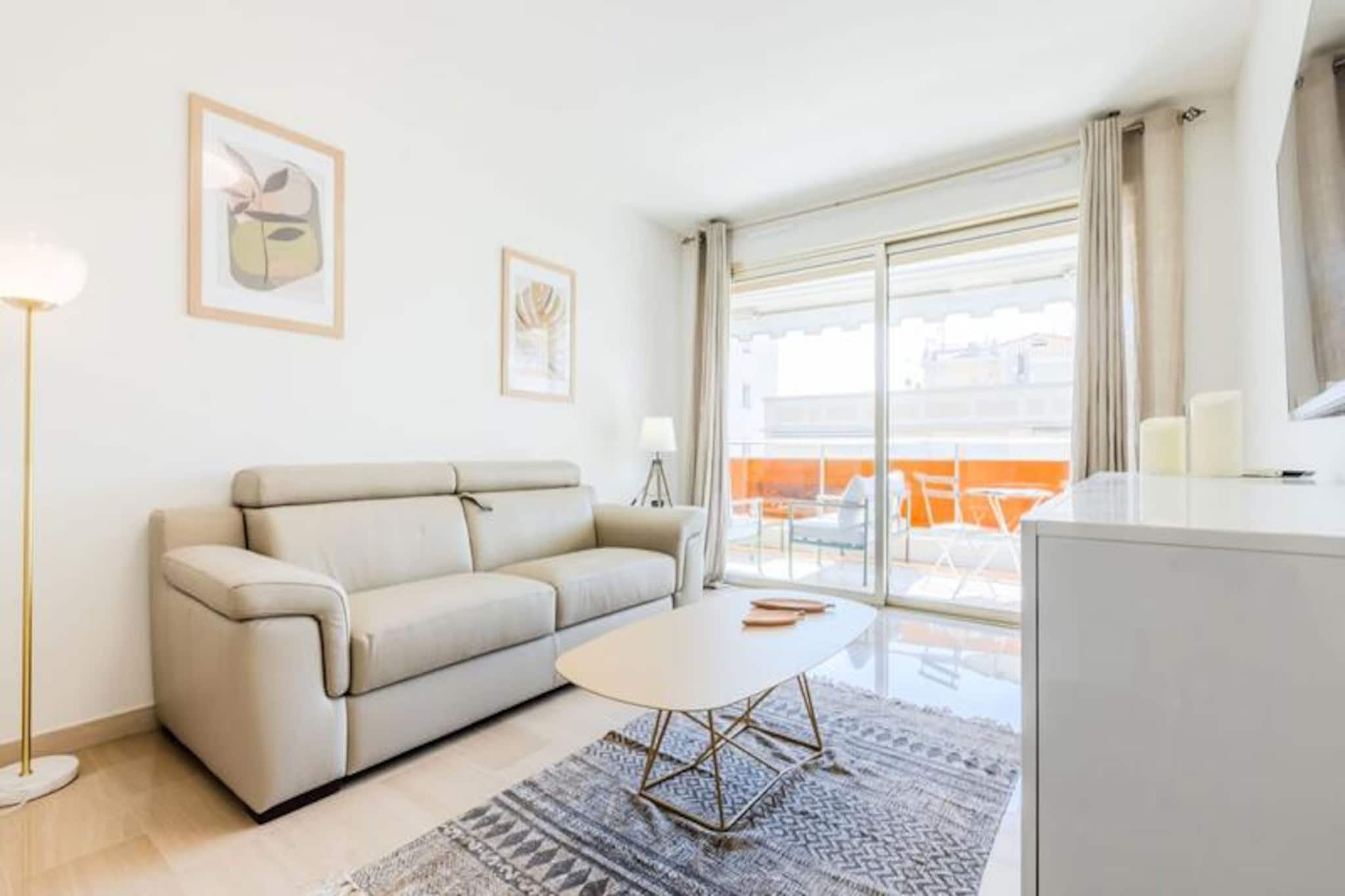 Résidence 2p De Style Avec Terrasse, Plages Et Commerces à Pied-Untagged