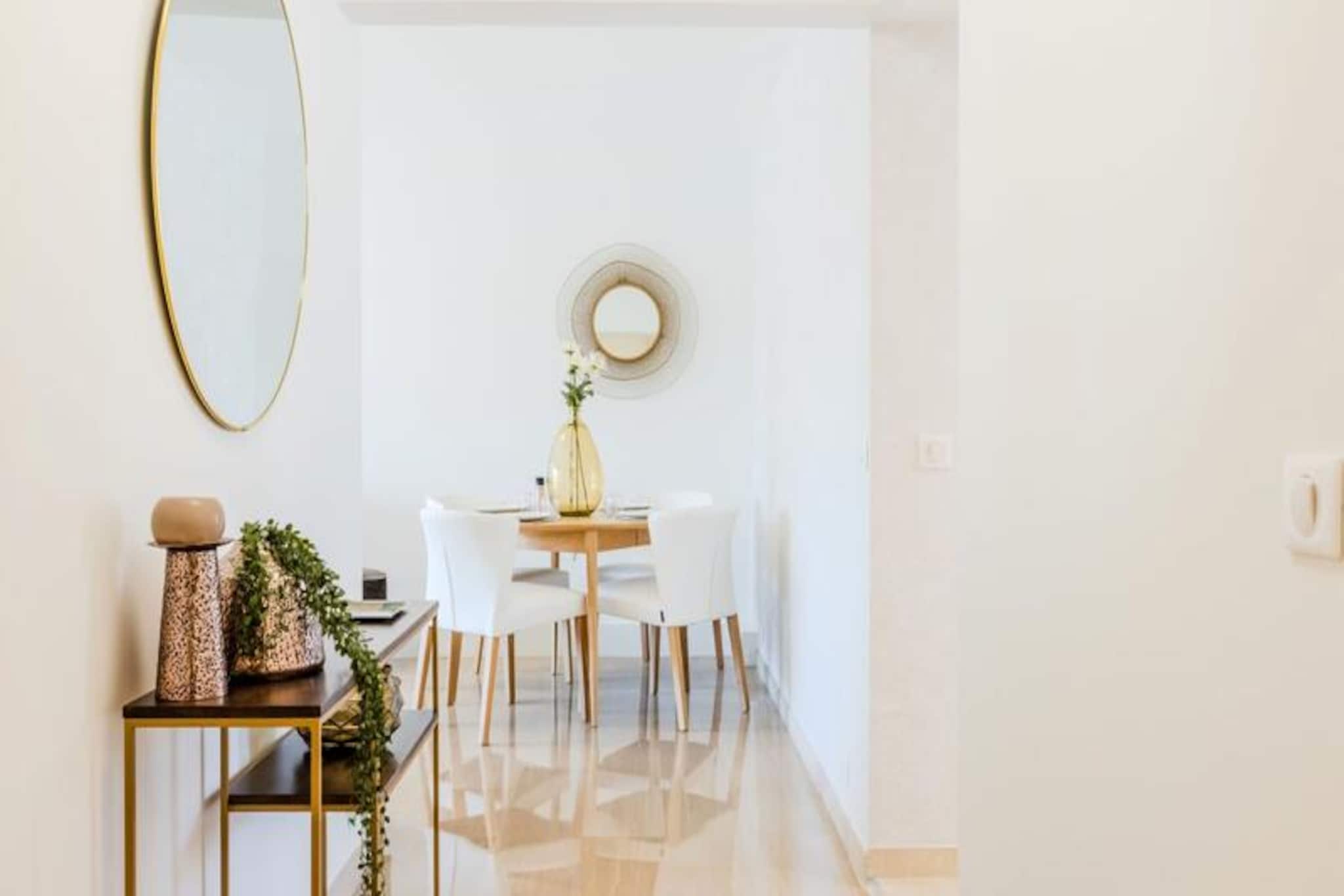 Résidence 2p De Style Avec Terrasse, Plages Et Commerces à Pied-Untagged