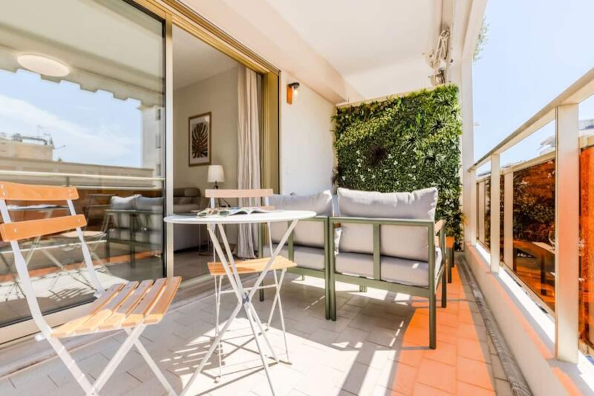 Résidence 2p De Style Avec Terrasse, Plages Et Commerces à Pied-Untagged