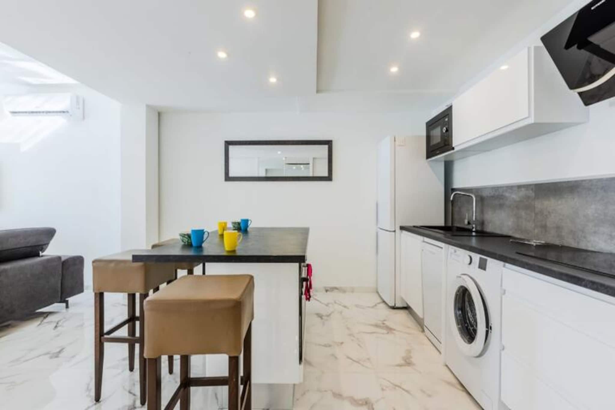 Résidence 90m2 Sur La Croisette Avec Terrasse & Vue Mer