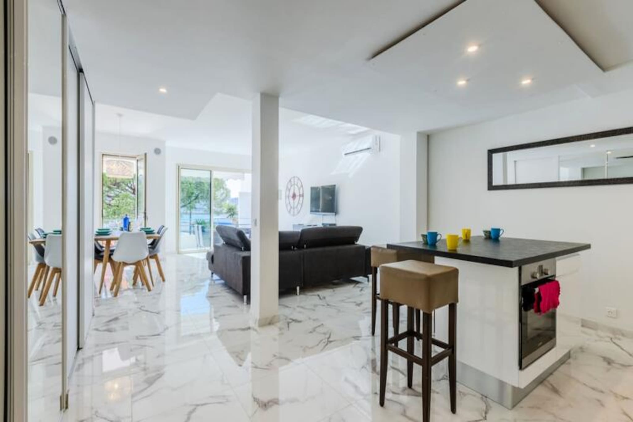 Résidence 90m2 Sur La Croisette Avec Terrasse & Vue Mer