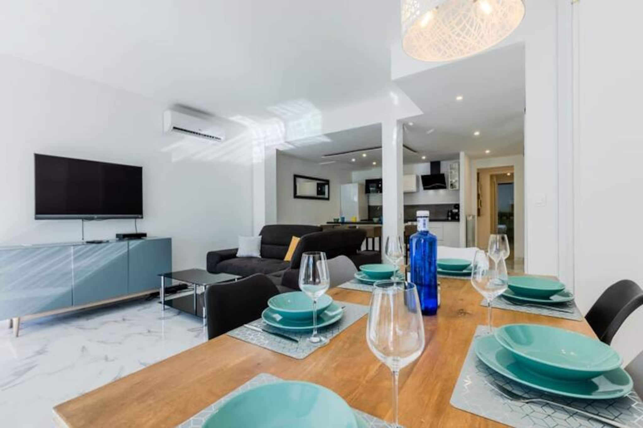 Résidence 90m2 Sur La Croisette Avec Terrasse & Vue Mer-Niet-getagd