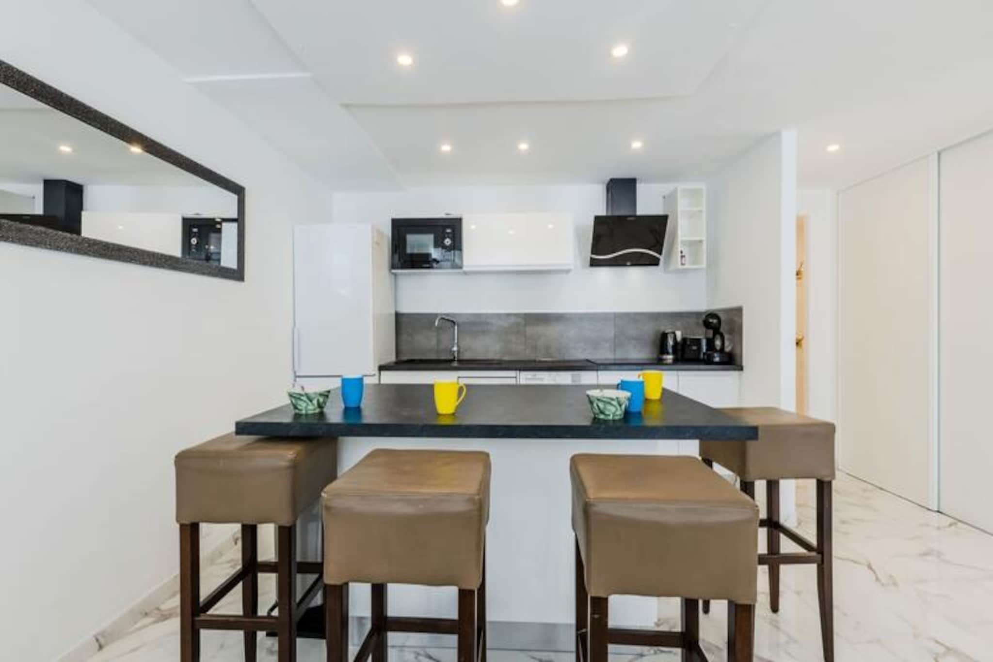 Résidence 90m2 Sur La Croisette Avec Terrasse & Vue Mer-Niet-getagd