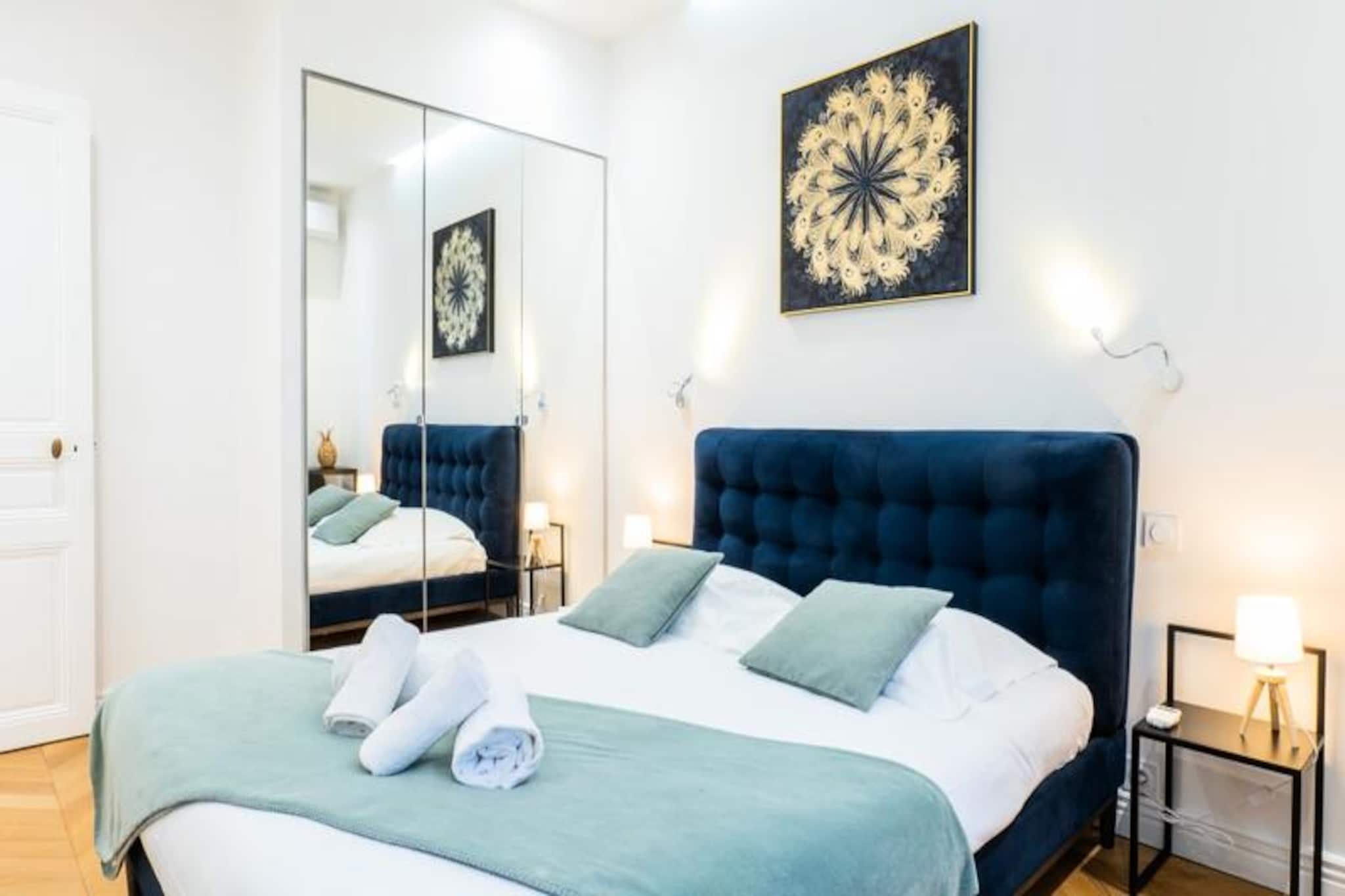 Résidence 4p Au Cœur Du Centre Ville - 5 Min Palais & Plages-Non tagué