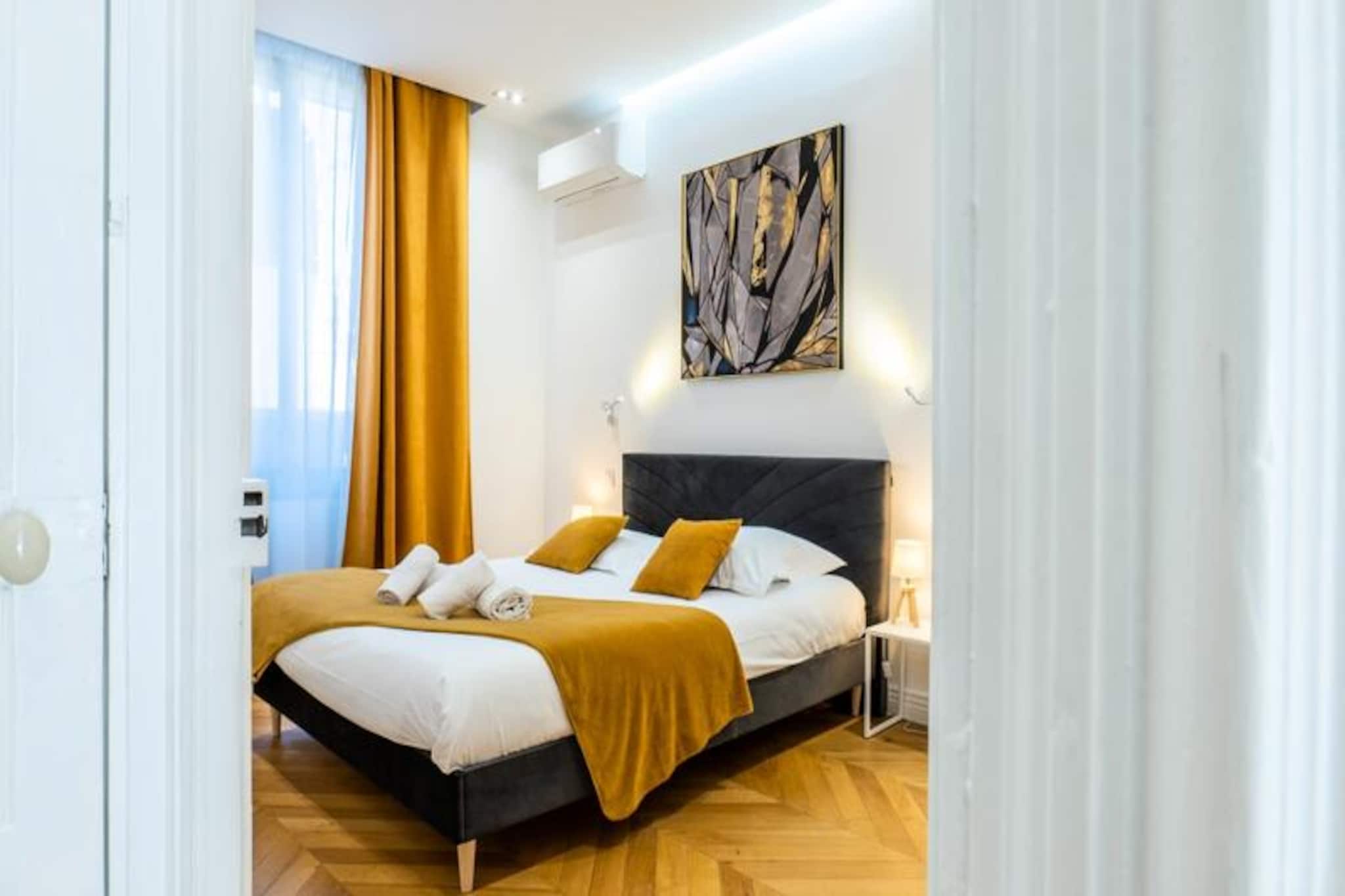 Résidence 4p Au Cœur Du Centre Ville - 5 Min Palais & Plages-Non tagué