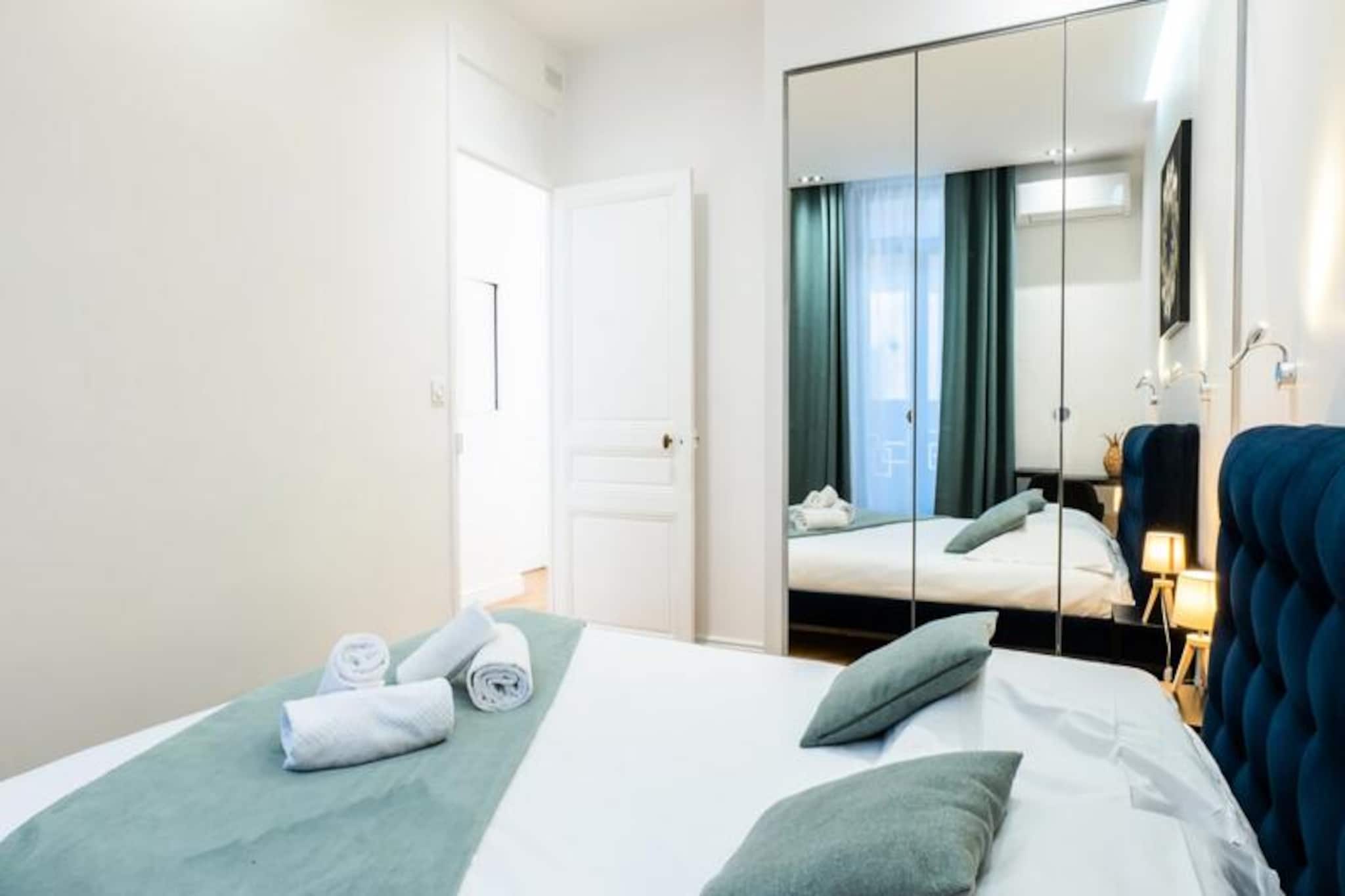 Résidence 4p Au Cœur Du Centre Ville - 5 Min Palais & Plages-Non tagué