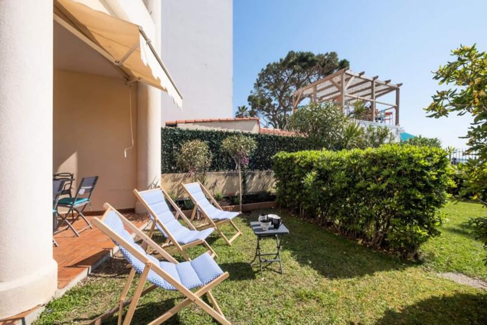 Résidence Rare ! Superbe 3 Pièces Avec Jardin Face à La Mer-Niet-getagd