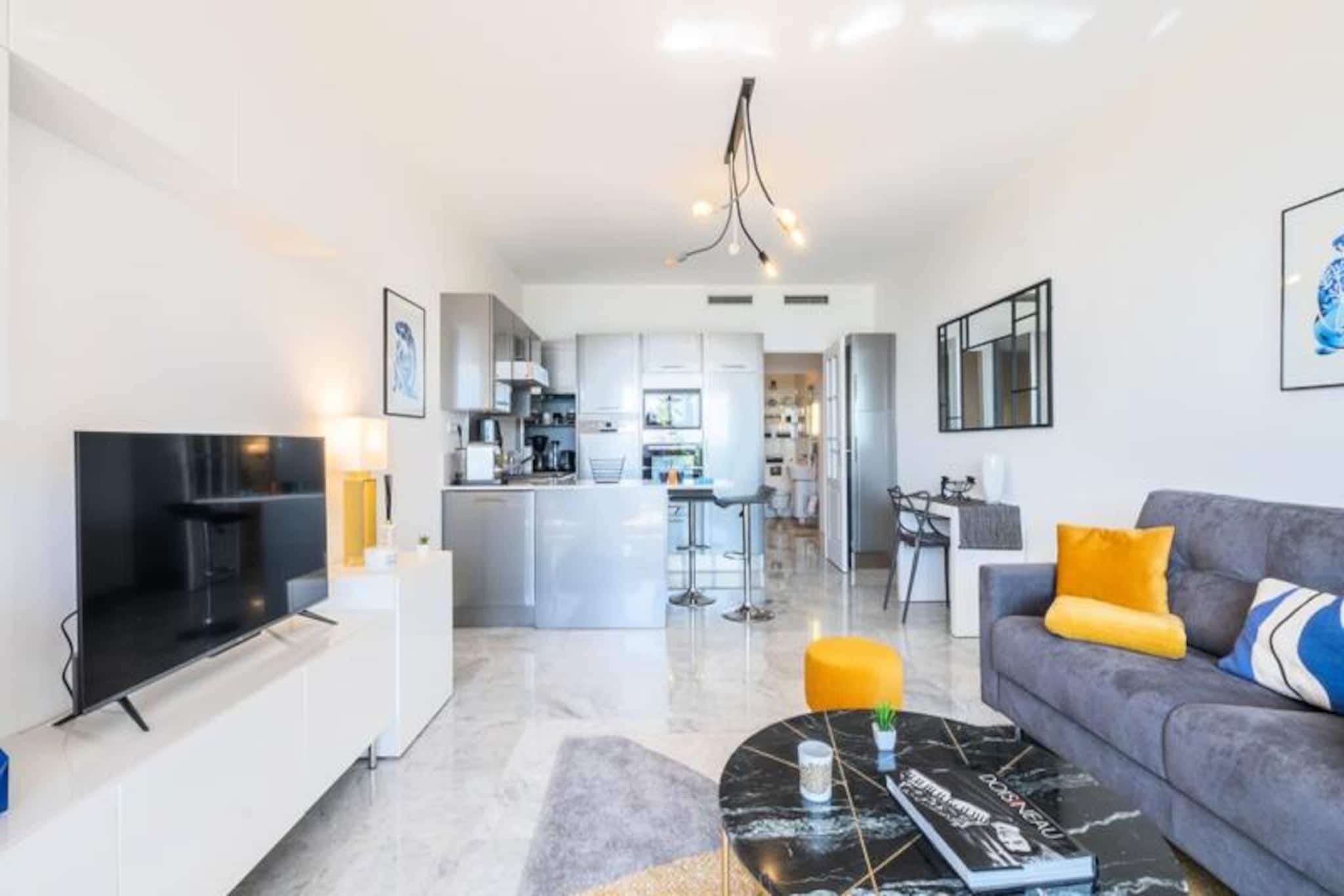 Résidence Rare ! Superbe 3 Pièces Avec Jardin Face à La Mer-Niet-getagd