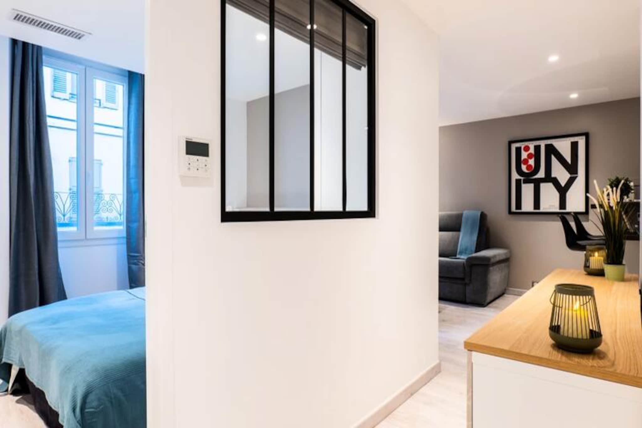 Résidence 2p Moderne, Proche Plages Et Palais Des Congrès