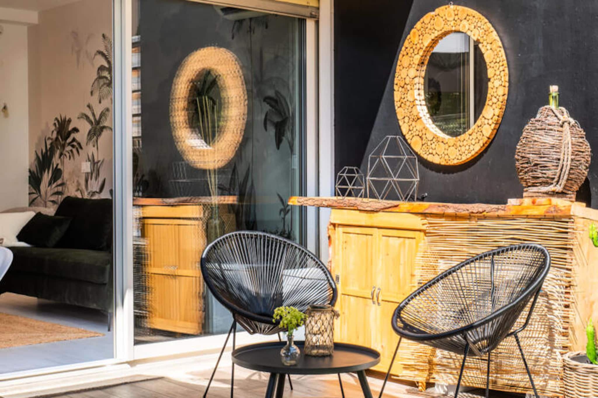 Résidence 2p Cozy Avec Jardin En Plein Coeur Du Palm Beach-Non tagué