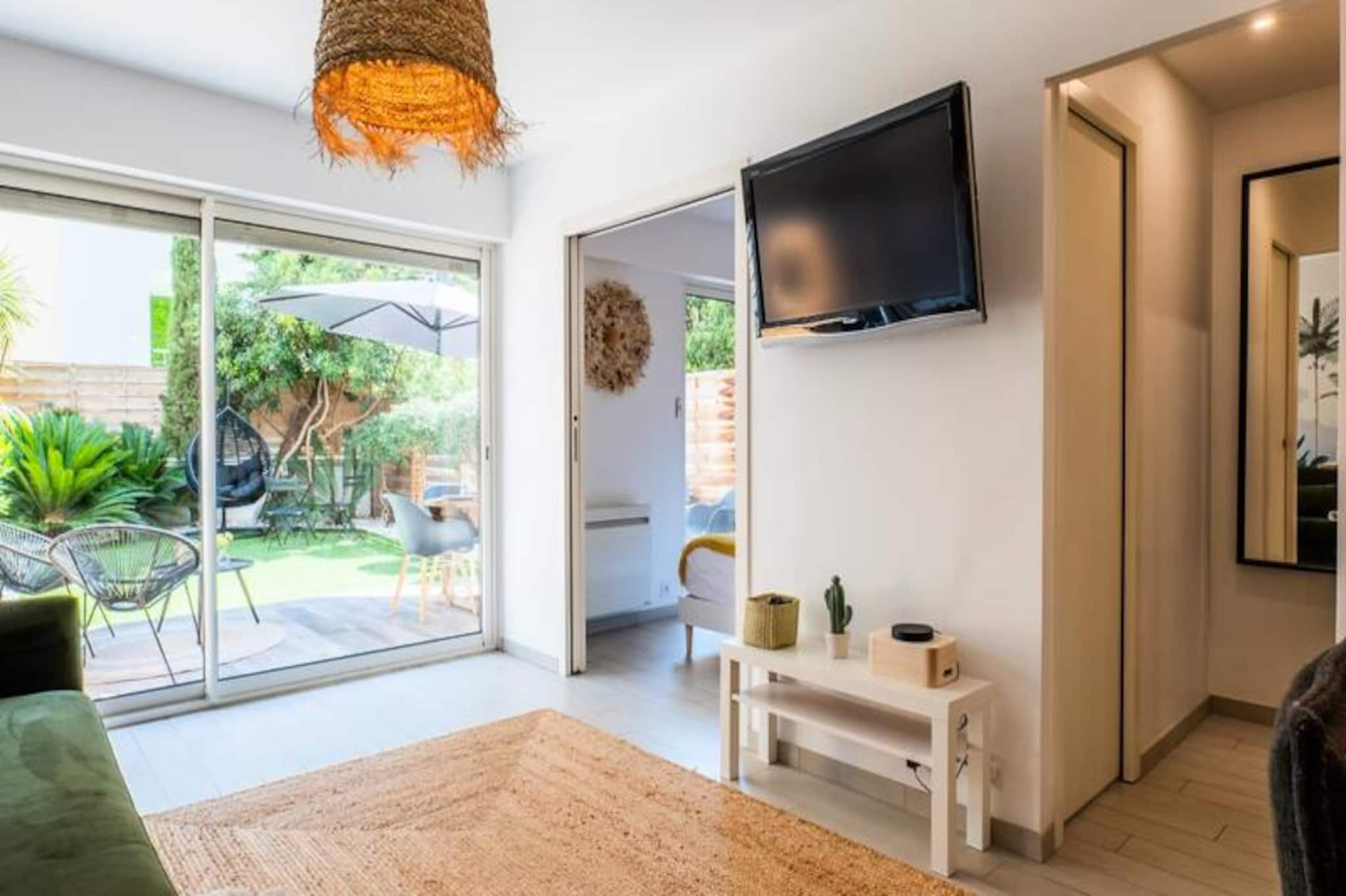 Résidence 2p Cozy Avec Jardin En Plein Coeur Du Palm Beach-Non tagué