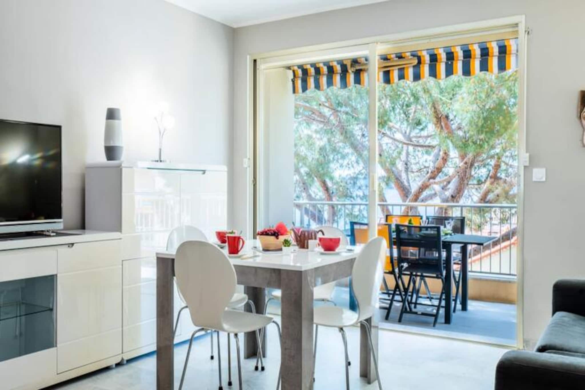 Résidence 2p Avec Terrasse, Vue Mer Et Parking