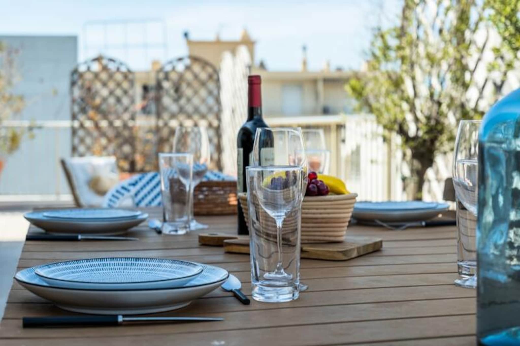 Résidence 3p Rooftop Palm Beach, Plages à 2min à Pied-Nicht zugeordnet