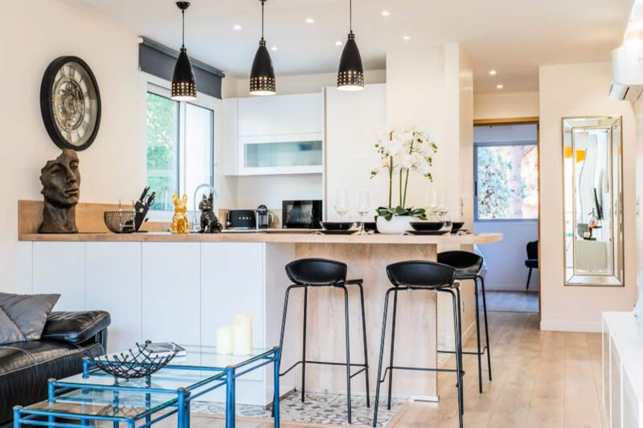 Résidence 2 Pièces  Terrasse à 8min à Pied Du Centre Parking-Nicht zugeordnet