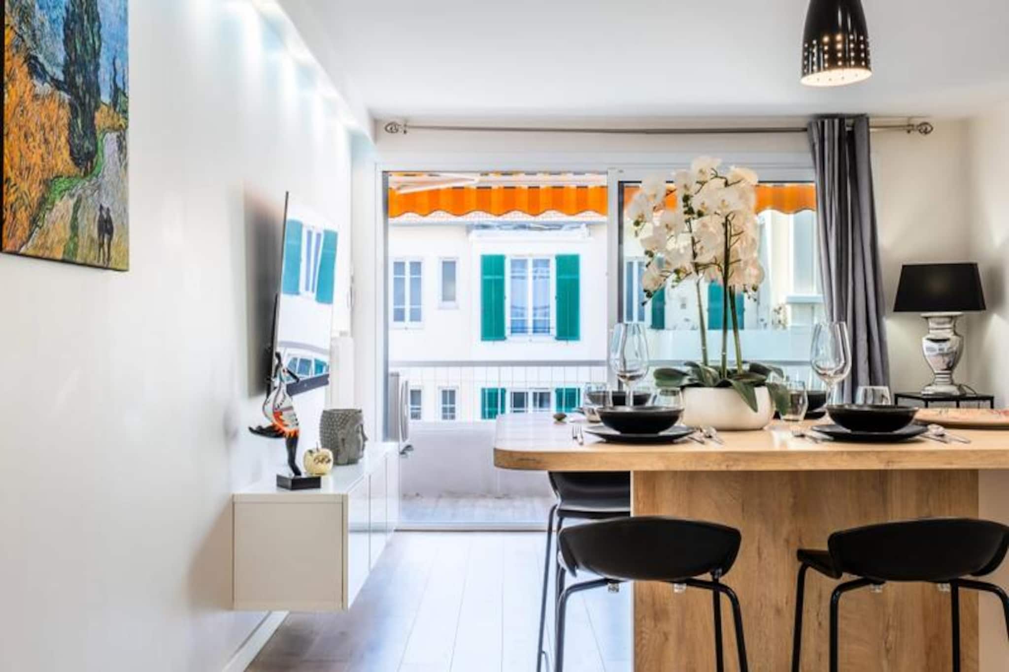 Résidence 2 Pièces  Terrasse à 8min à Pied Du Centre Parking-Nicht zugeordnet