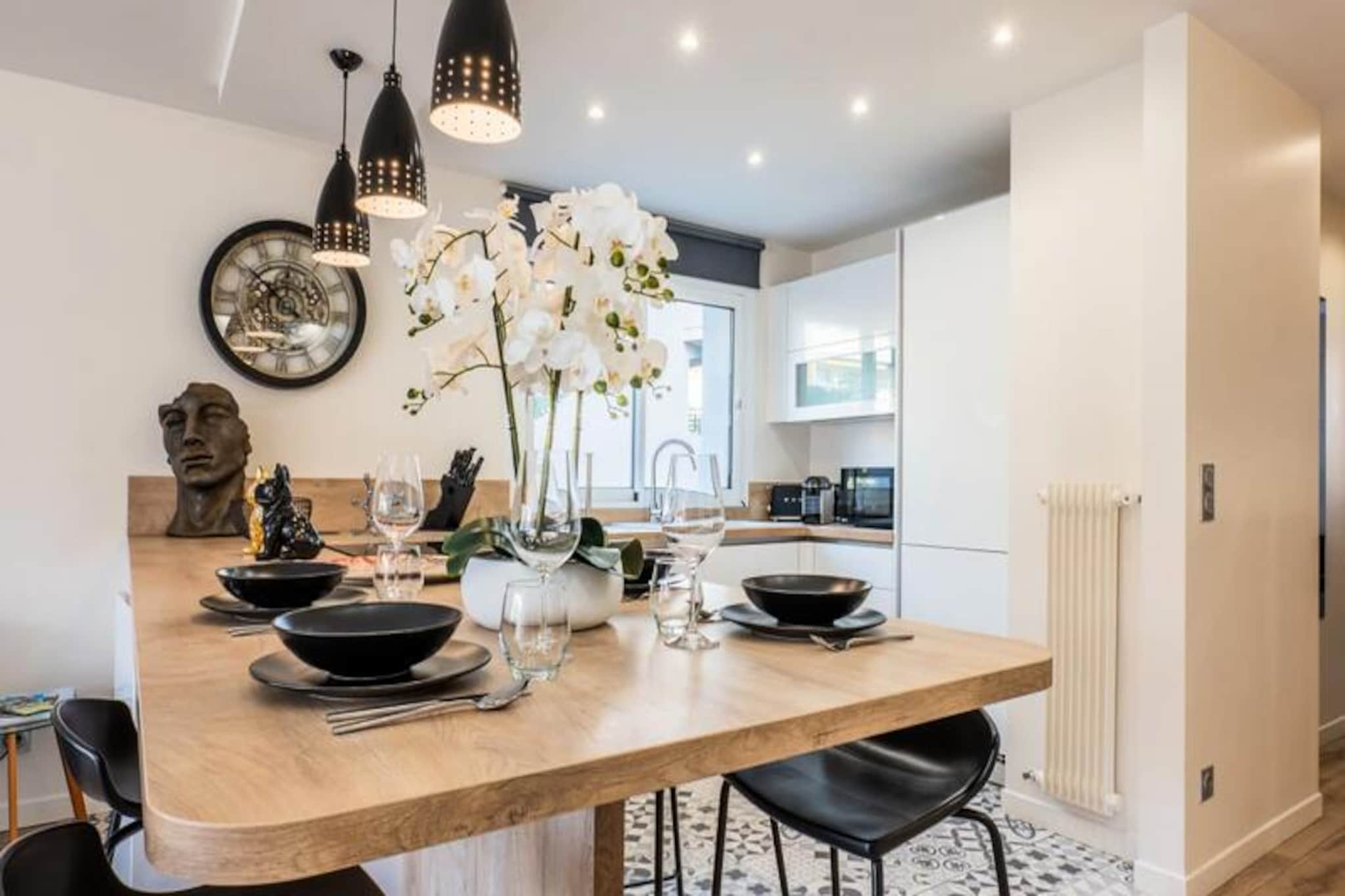 Résidence 2 Pièces  Terrasse à 8min à Pied Du Centre Parking-Nicht zugeordnet