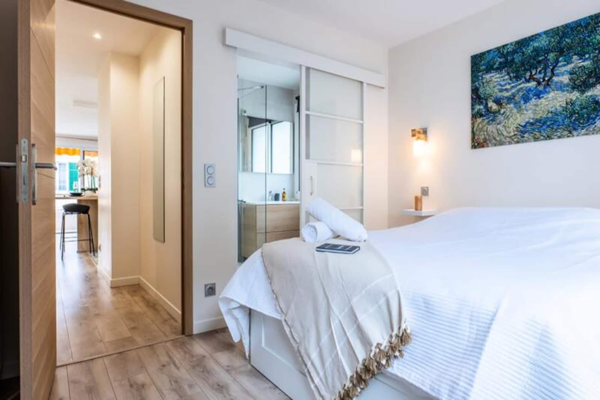 Résidence 2 Pièces  Terrasse à 8min à Pied Du Centre Parking-Nicht zugeordnet