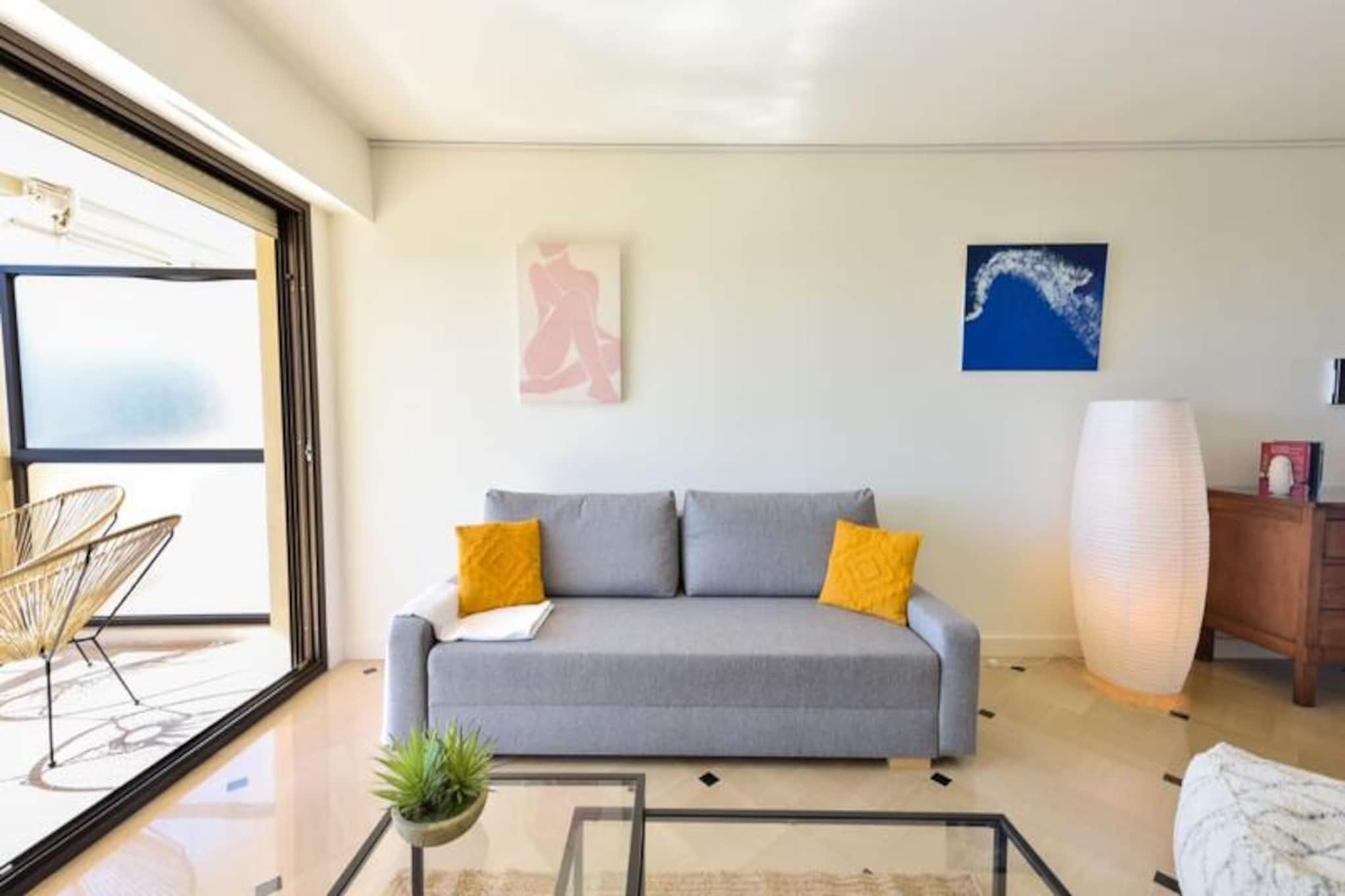 Résidence 2p Au Calme, Vue Mer, Piscine Et Garage.-Nicht zugeordnet