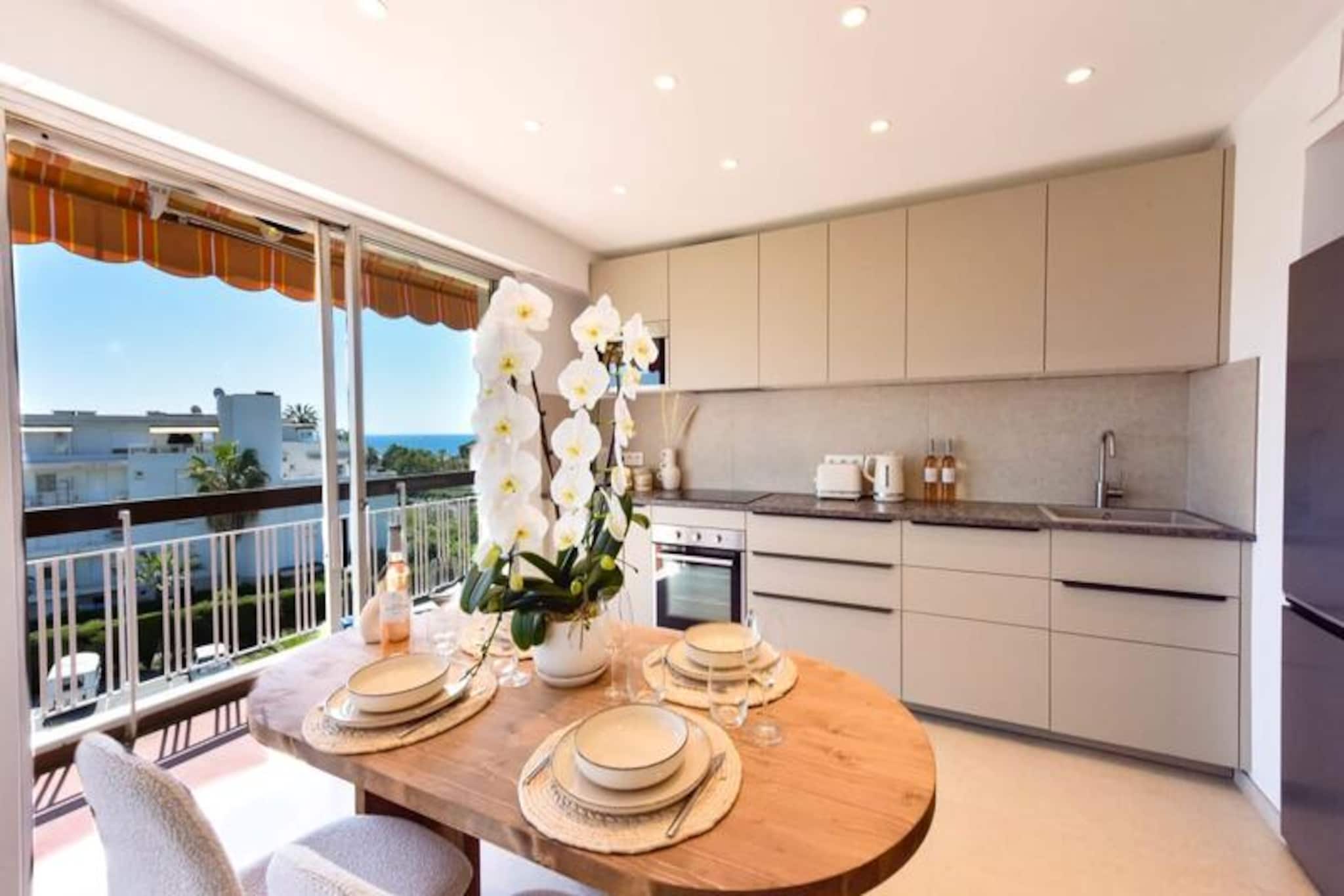 Résidence 2p Standing, Plage à Pied, Vue Mer, Garage.-Untagged