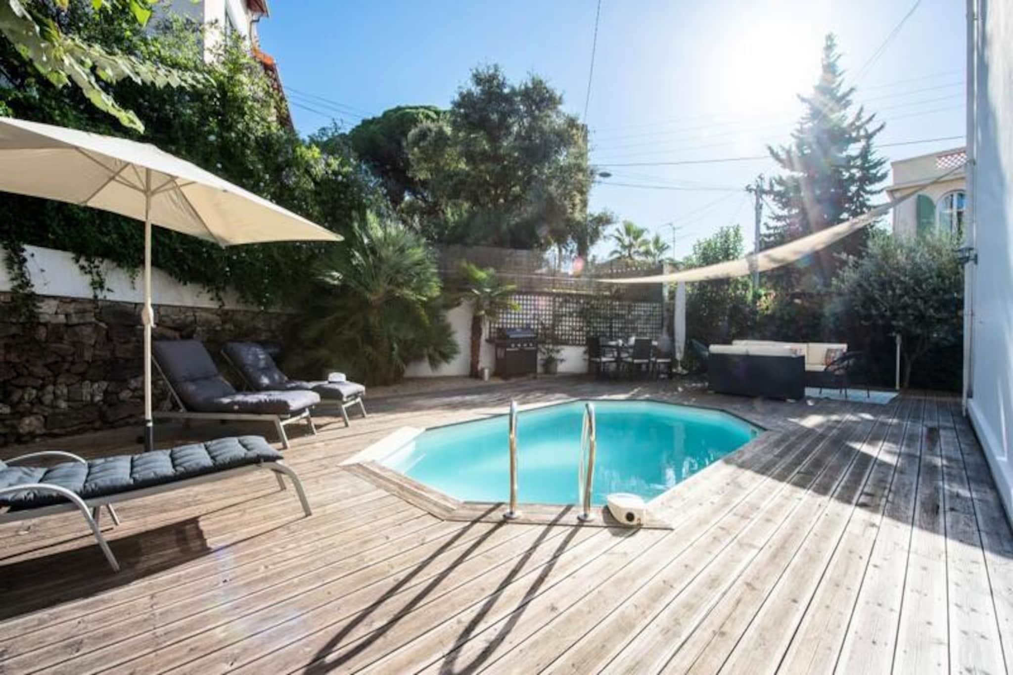 Résidence Villa 180m² 5p Cannes Piscine Garage