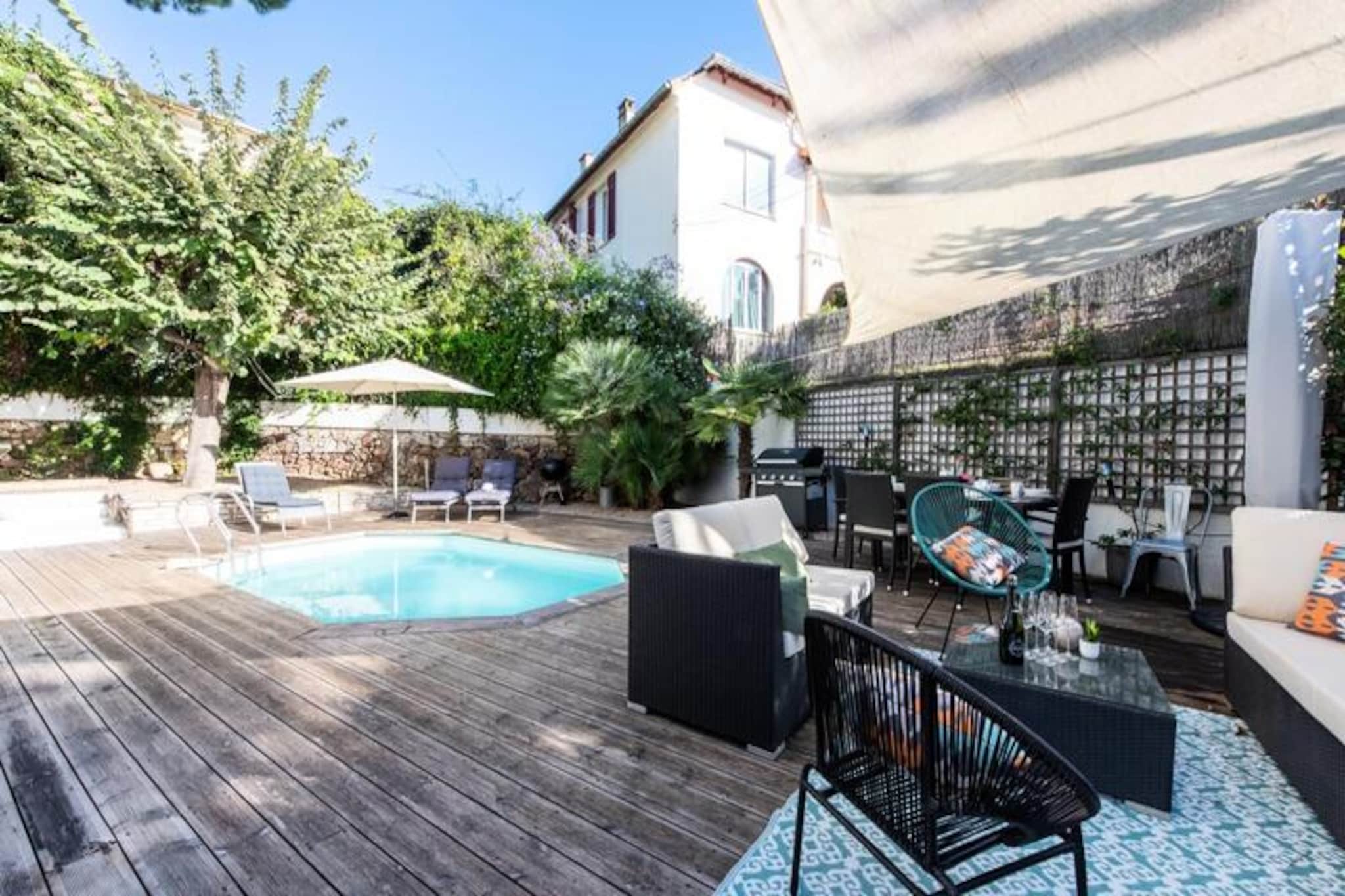 Résidence Villa 180m² 5p Cannes Piscine Garage-Non tagué