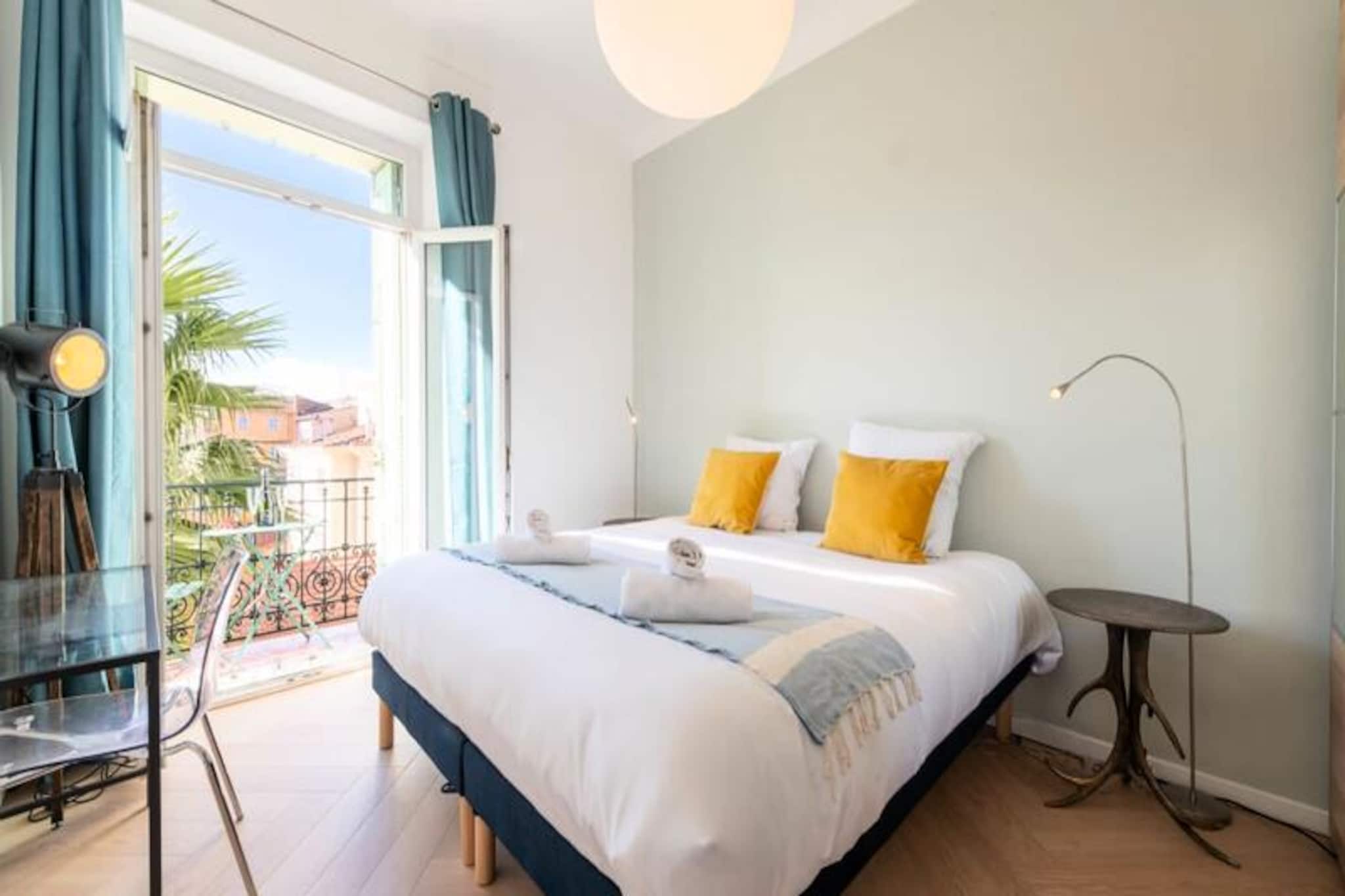 Résidence 3p Avec Balcons, 3min Du Palais Des Congrès-Nicht zugeordnet