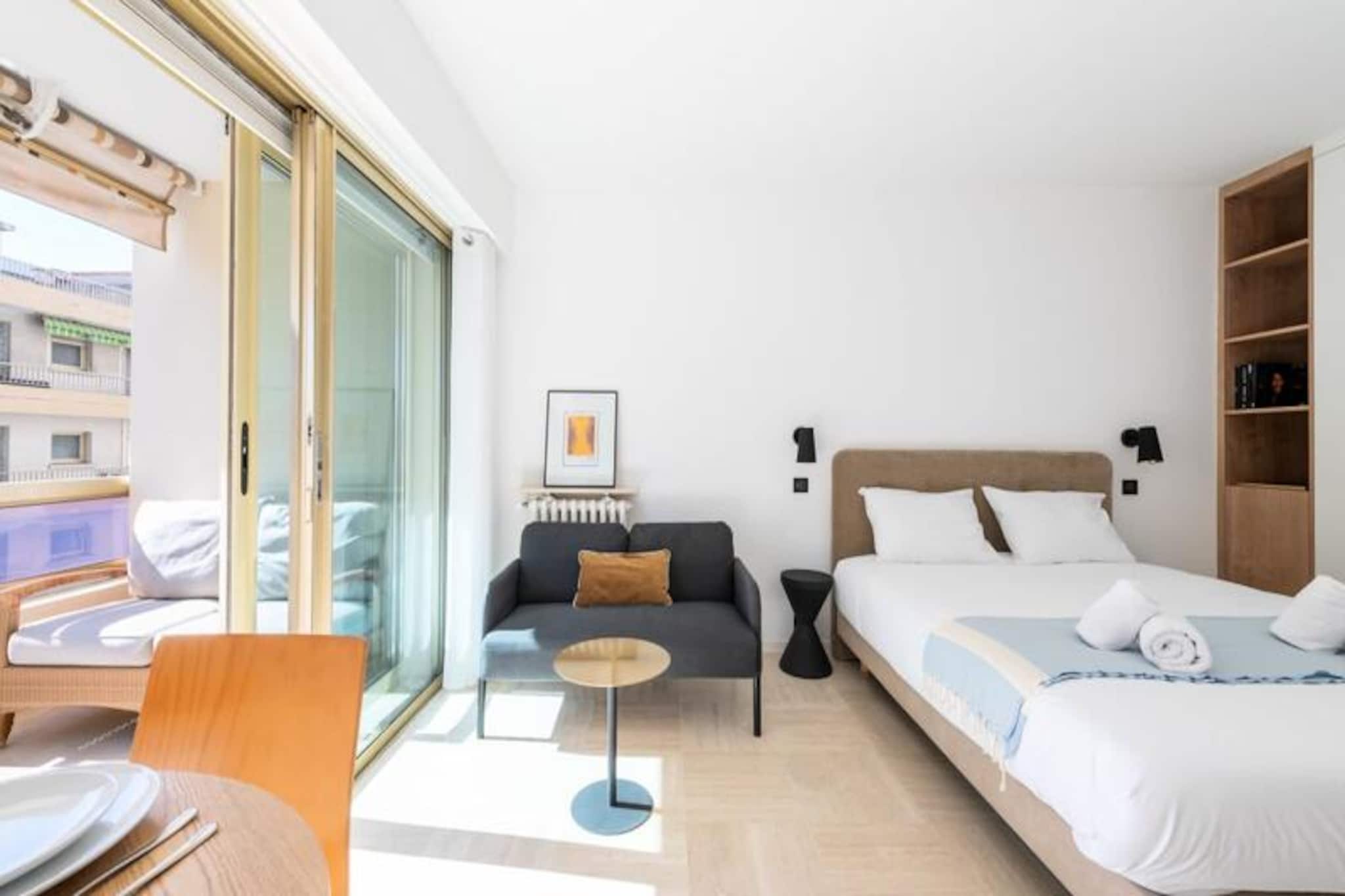 Résidence Studio Terrasse 2 Min De La Croisette-Niet-getagd