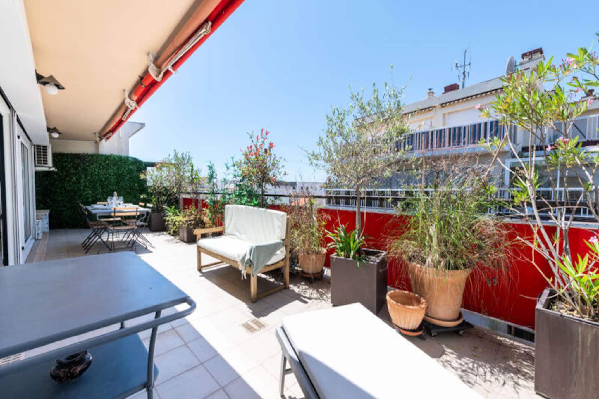 Résidence 2p Terrasse Cannes– Pointe Croisette-Non tagué
