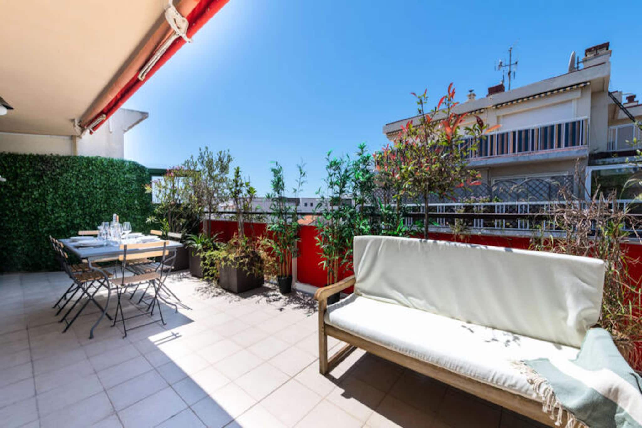 Résidence 2p Terrasse Cannes– Pointe Croisette-Non tagué