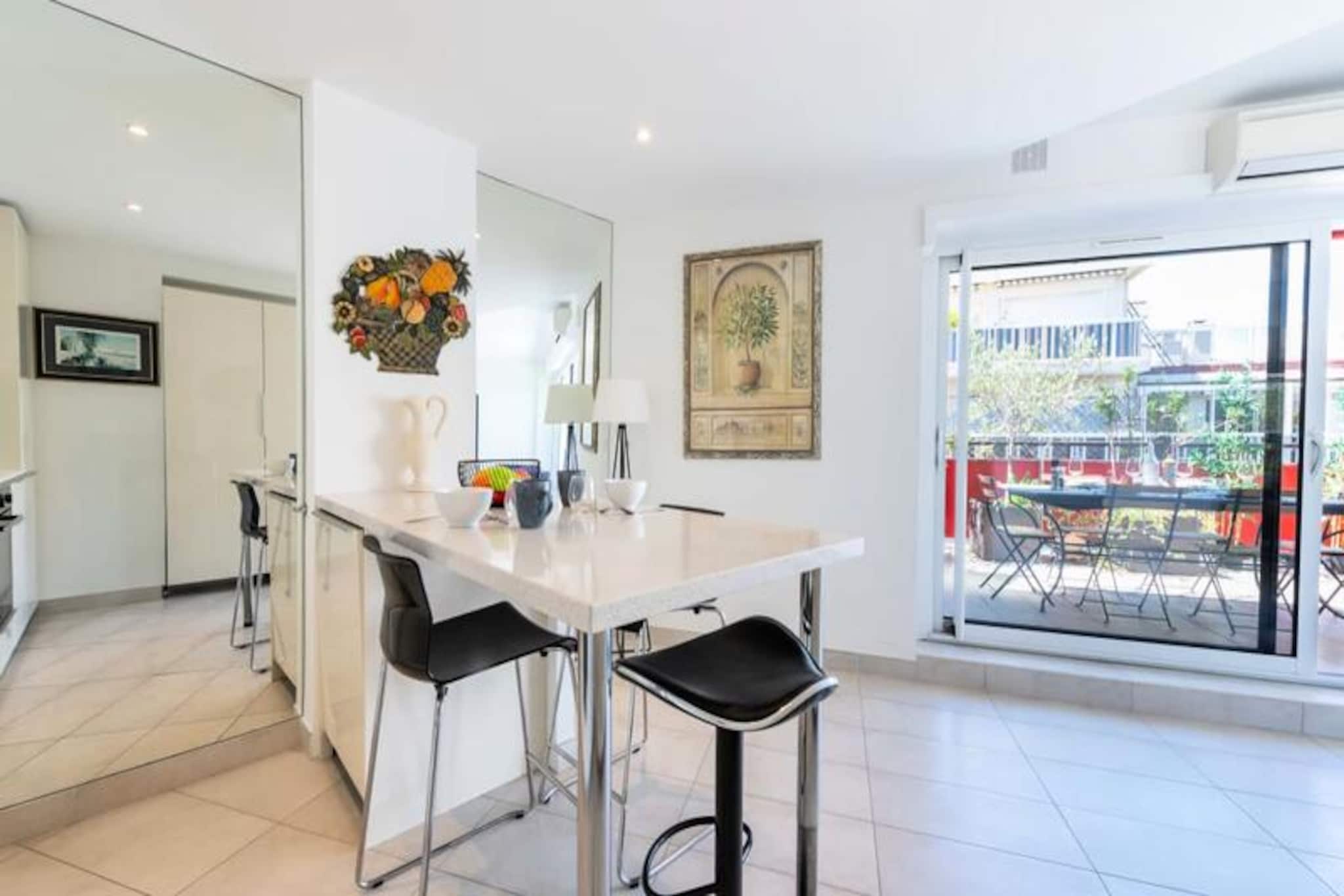 Résidence 2p Terrasse Cannes– Pointe Croisette-Non tagué