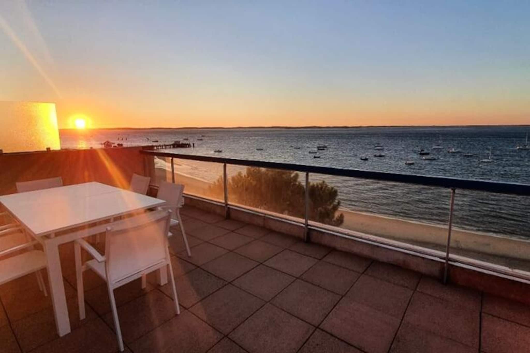 Terrasse & Horizon Bleu-duplex Vue Mer à Arcachon-Nicht zugeordnet