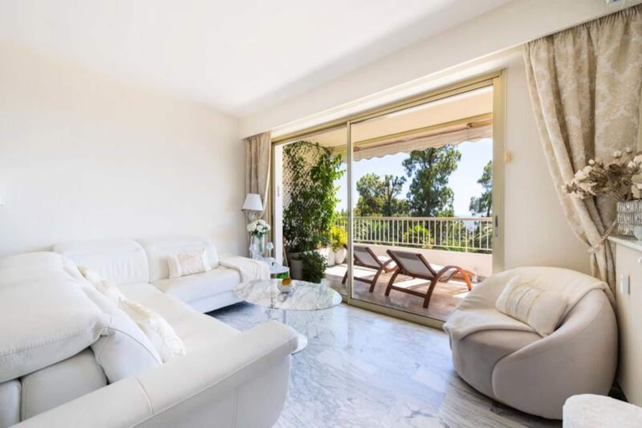 Résidence Spacieux 2p Vue Mer – Résidence Avec Piscine, Cannes-Niet-getagd