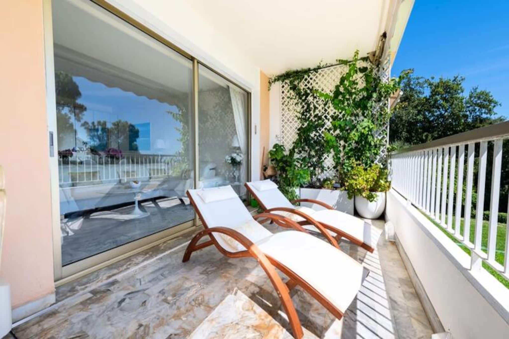 Résidence Spacieux 2p Vue Mer – Résidence Avec Piscine, Cannes-Niet-getagd