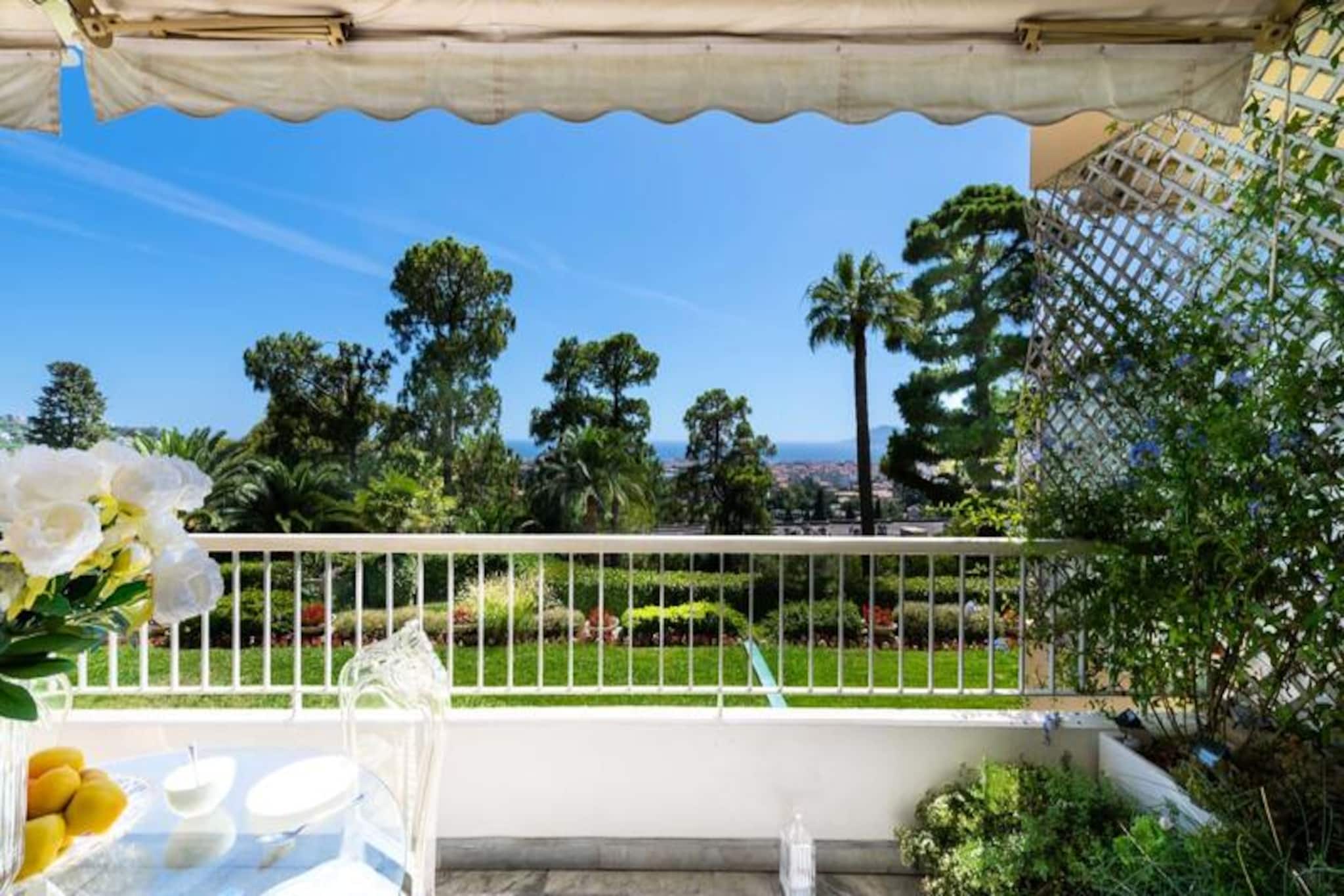 Résidence Spacieux 2p Vue Mer – Résidence Avec Piscine, Cannes-Niet-getagd