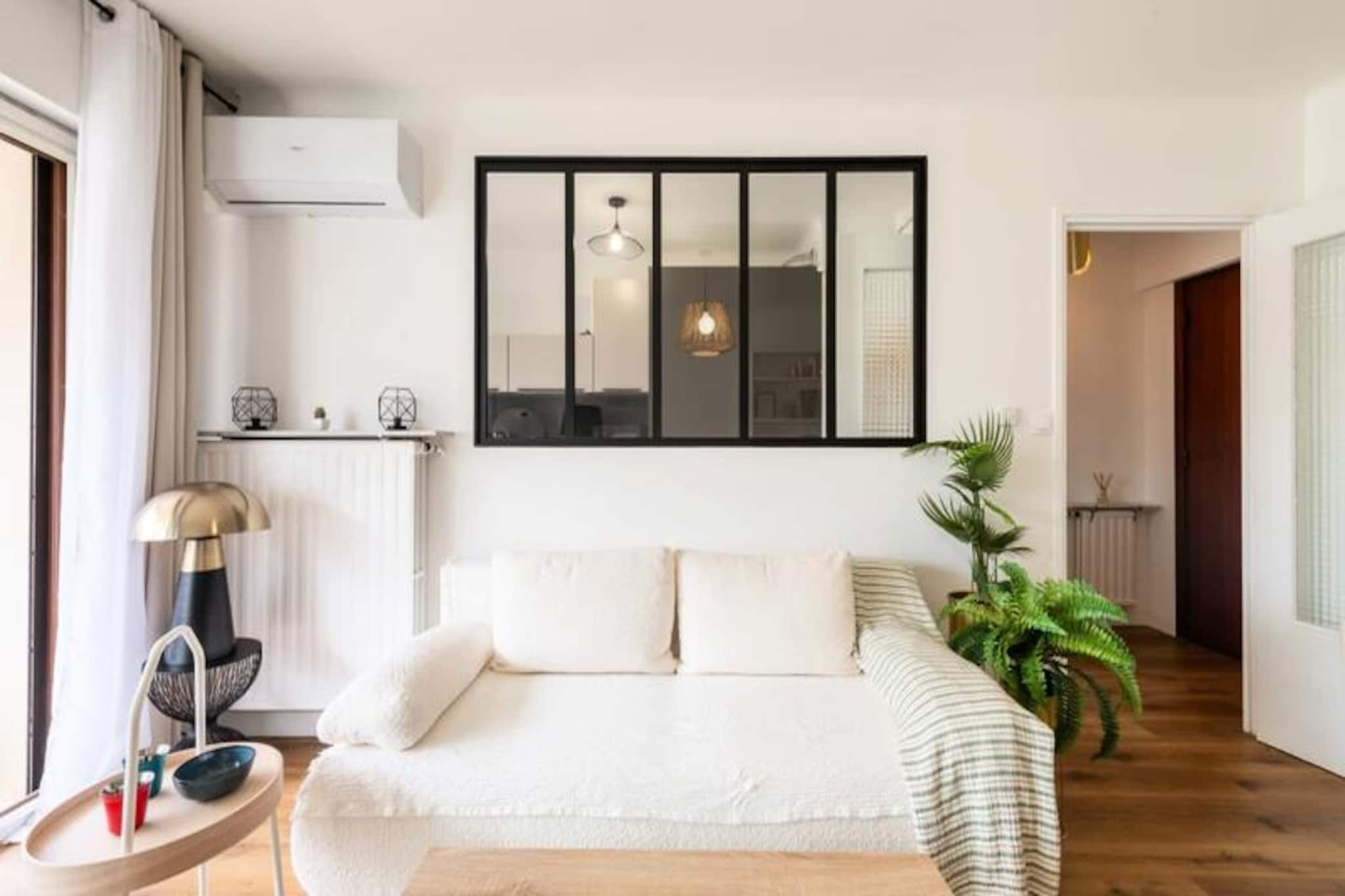 Résidence 2p Terrasse – Palm Beach, Proche Plages