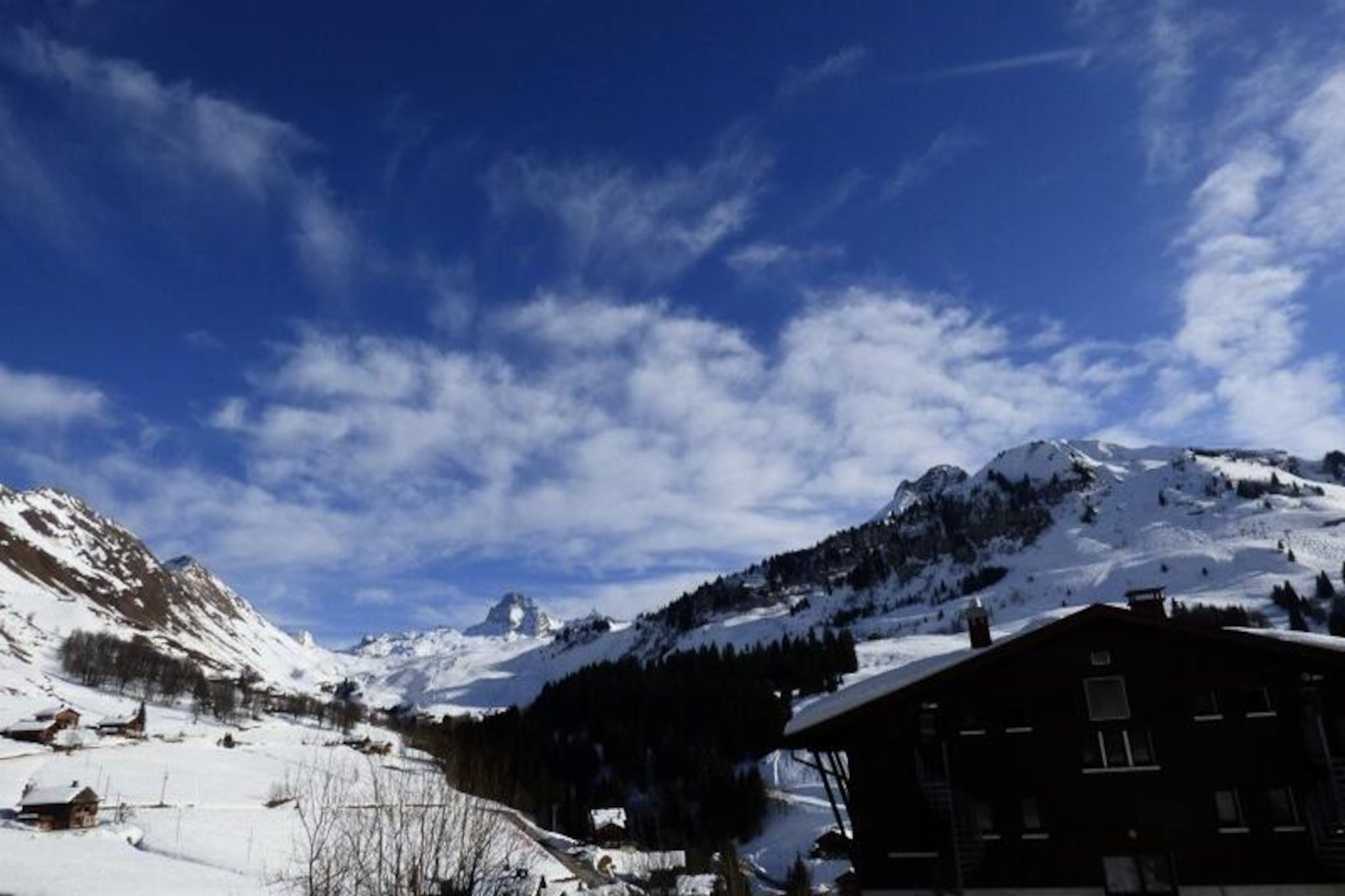Apartment in Samance with Mountain Views