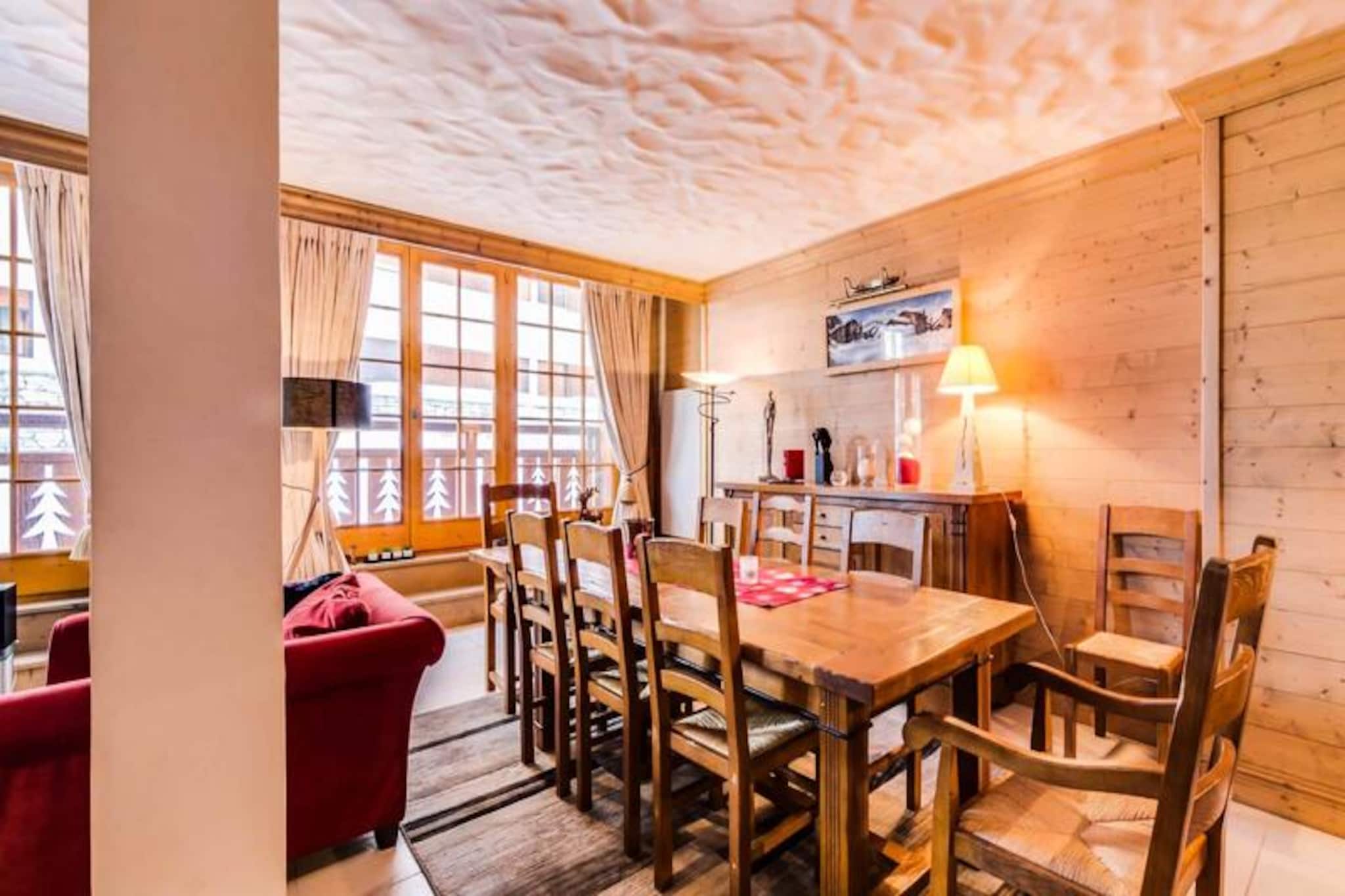Spacious apartment in the center of the resort