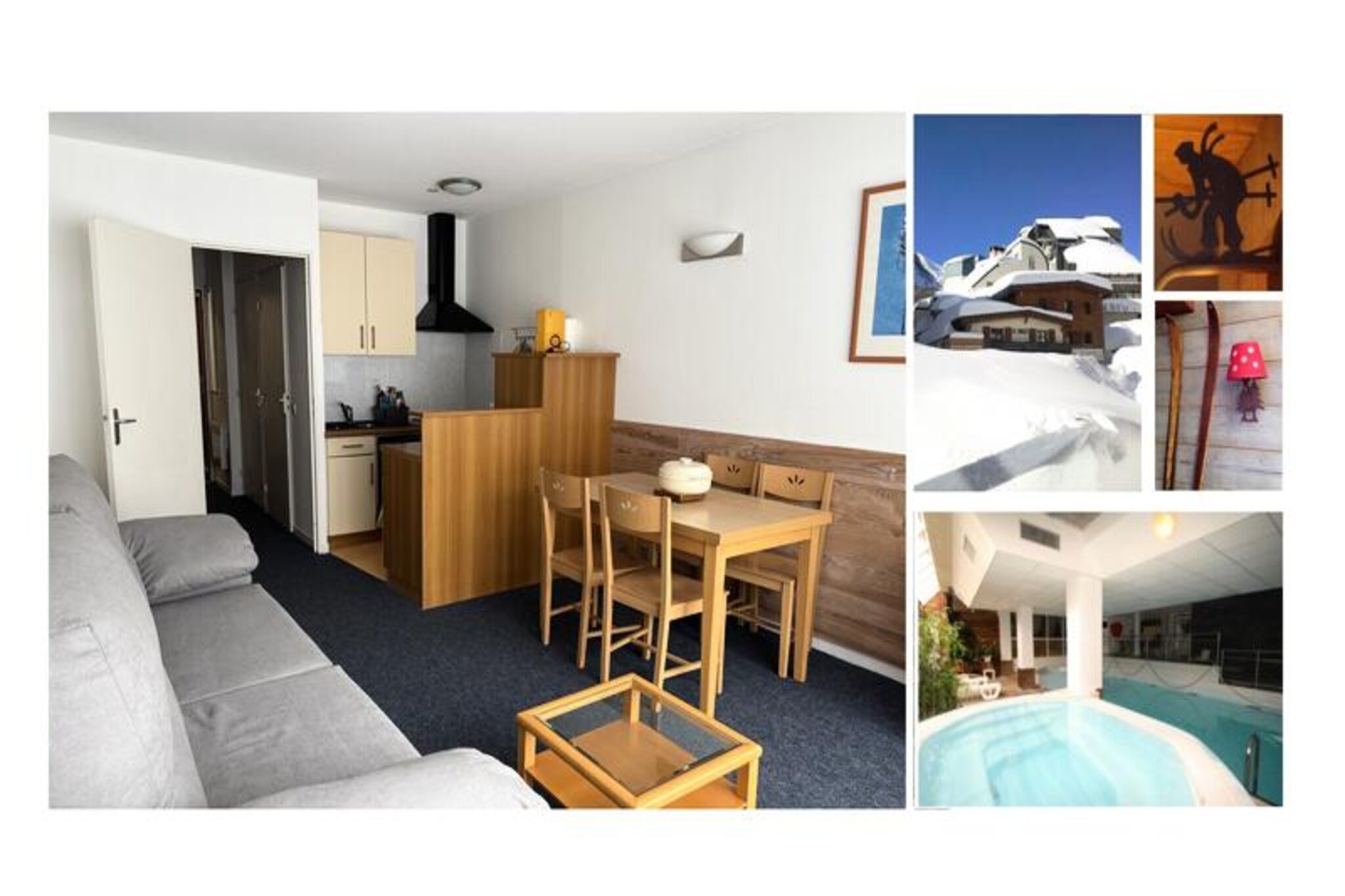 Studio for 4 people