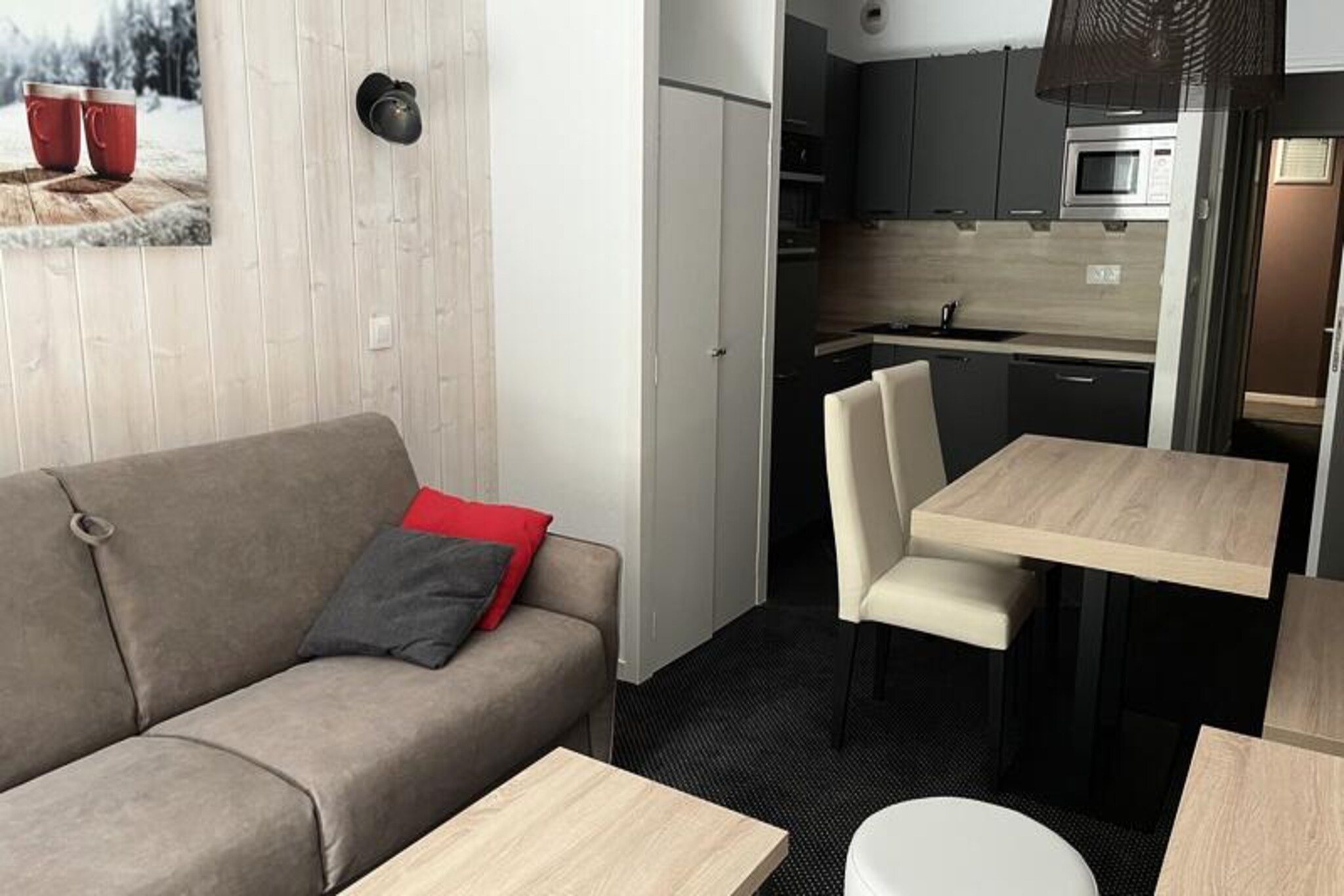 Studio for 4 people