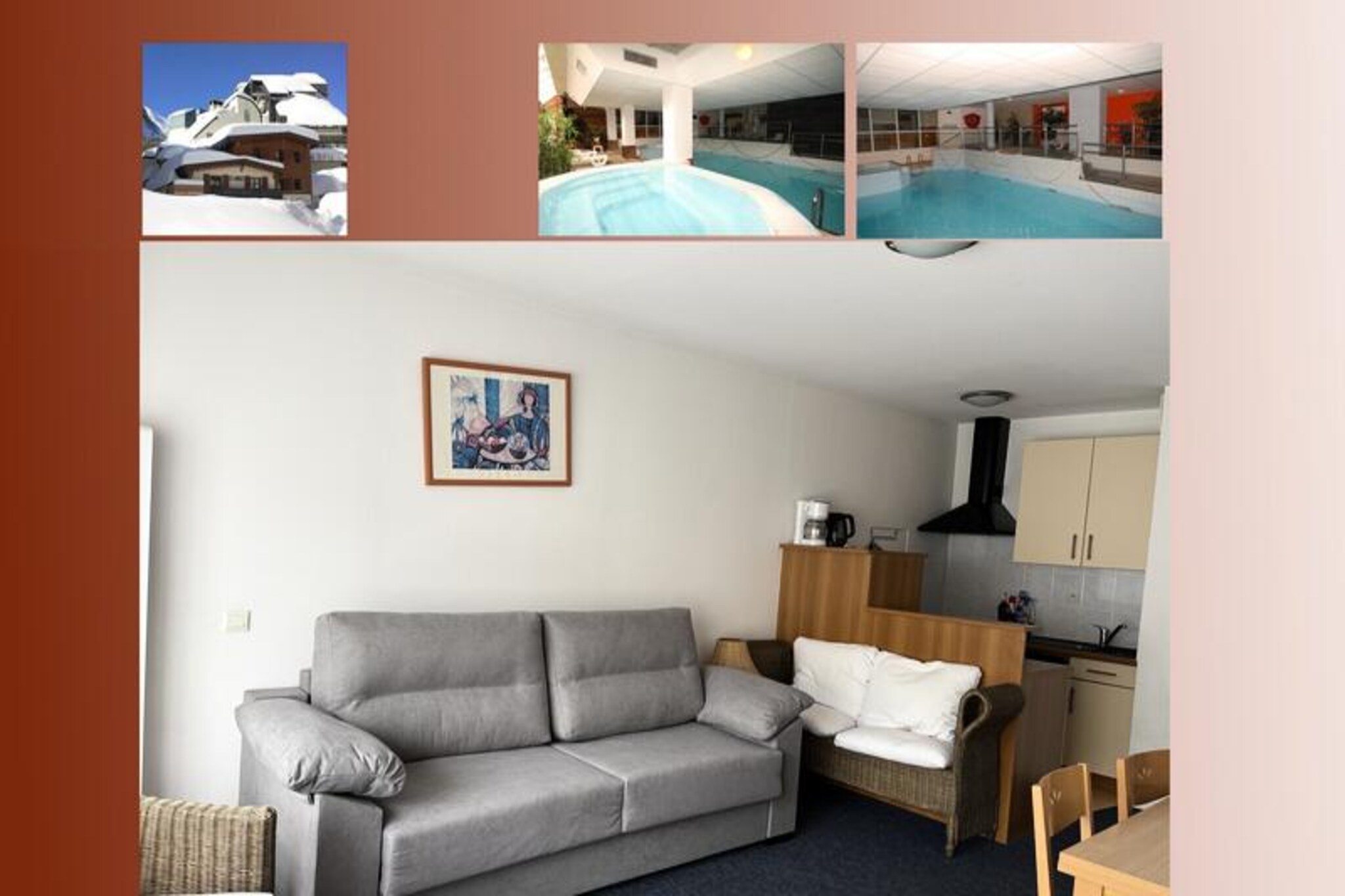 2 Rooms for 6 People
