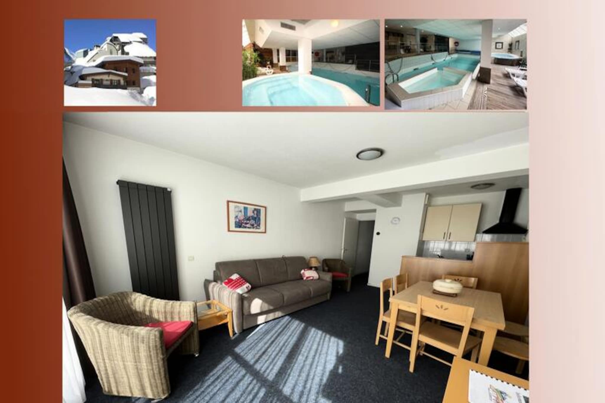 2 Rooms for 6 People