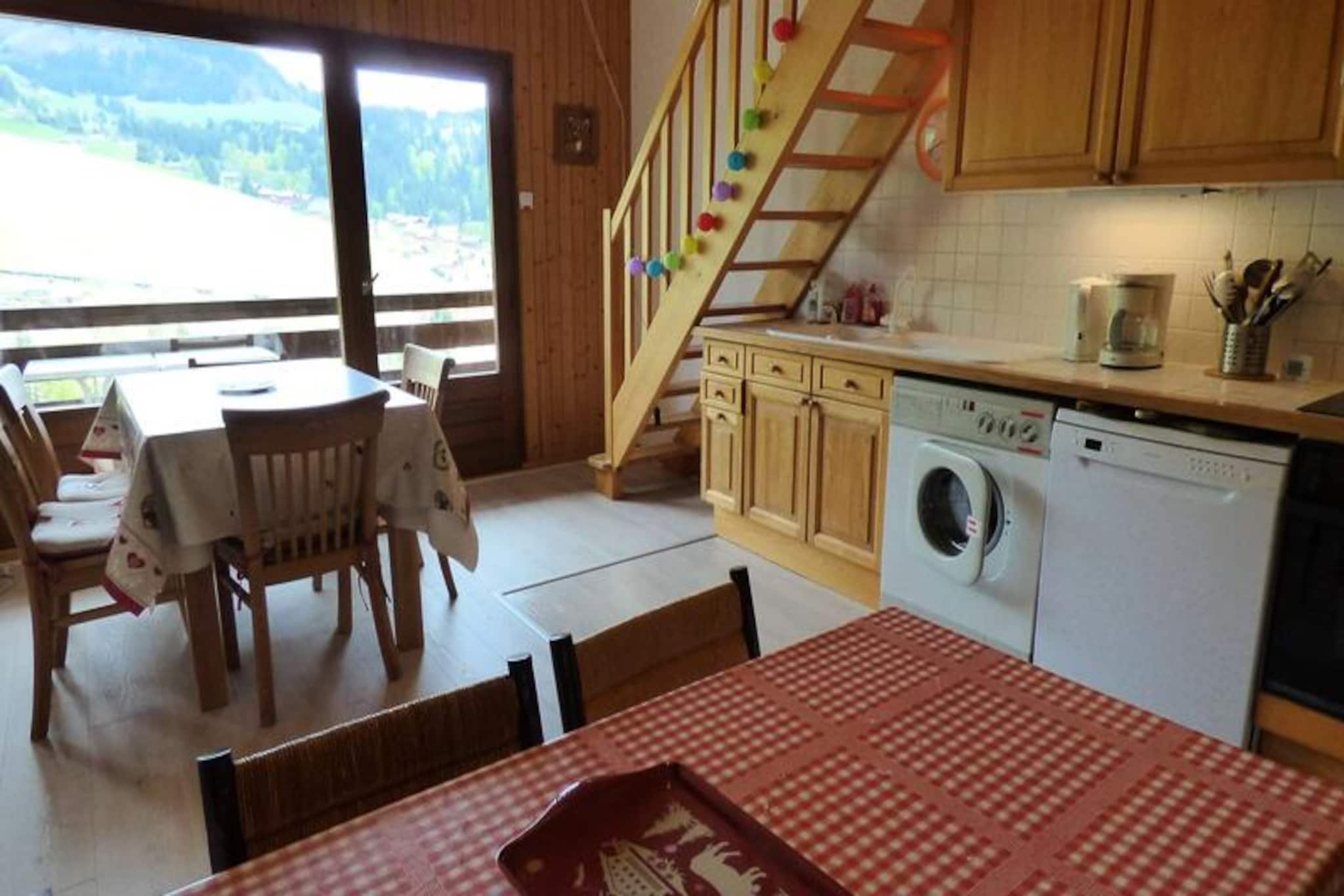 High above the charming village of Le Chinaillon, this delightful alpine retreat offers a perfect blend of traditional mountain charm and modern comfort. From its elevated position, the property provides breathtaking views of the snow-dusted slopes and the picturesque village below, creating an idyllic setting for your next getaway. Whether you're planning a winter ski adventure or a summer escape to the mountains, this residence promises a memorable stay in the heart of the French Alps.
The apartment is thoughtfully designed to accommodate up to six guests, featuring a cozy open-plan living area with a decorative fireplace that adds a touch of warmth and ambiance. The well-equipped kitchen invites you to prepare hearty meals after a day of exploring. The sleeping arrangements include a double bedroom, a cabin with bunk beds, and a mezzanine level with two single beds, ensuring comfort and privacy for all. A south-facing balcony offers a sunny spot to relax and soak in the stunning alpine scenery. Additional conveniences include a garage and easy access to the residence via an external staircase.
Nestled in the historic village of Le Chinaillon, the property is just a short stroll from the center and local shops, making it easy to immerse yourself in the local culture. In winter, the nearby slopes are a haven for skiers and snowboarders, while summer transforms the area into a paradise for hikers and nature enthusiasts. The vibrant village atmosphere, combined with the natural beauty of the surrounding mountains, ensures a truly unforgettable experience.
Whether you're drawn by the allure of pristine ski slopes, the charm of a traditional alpine village, or the promise of tranquil mountain vistas, this property is your gateway to the best of the French Alps. Embrace the magic of Le Chinaillon and create lasting memories in this enchanting retreat.