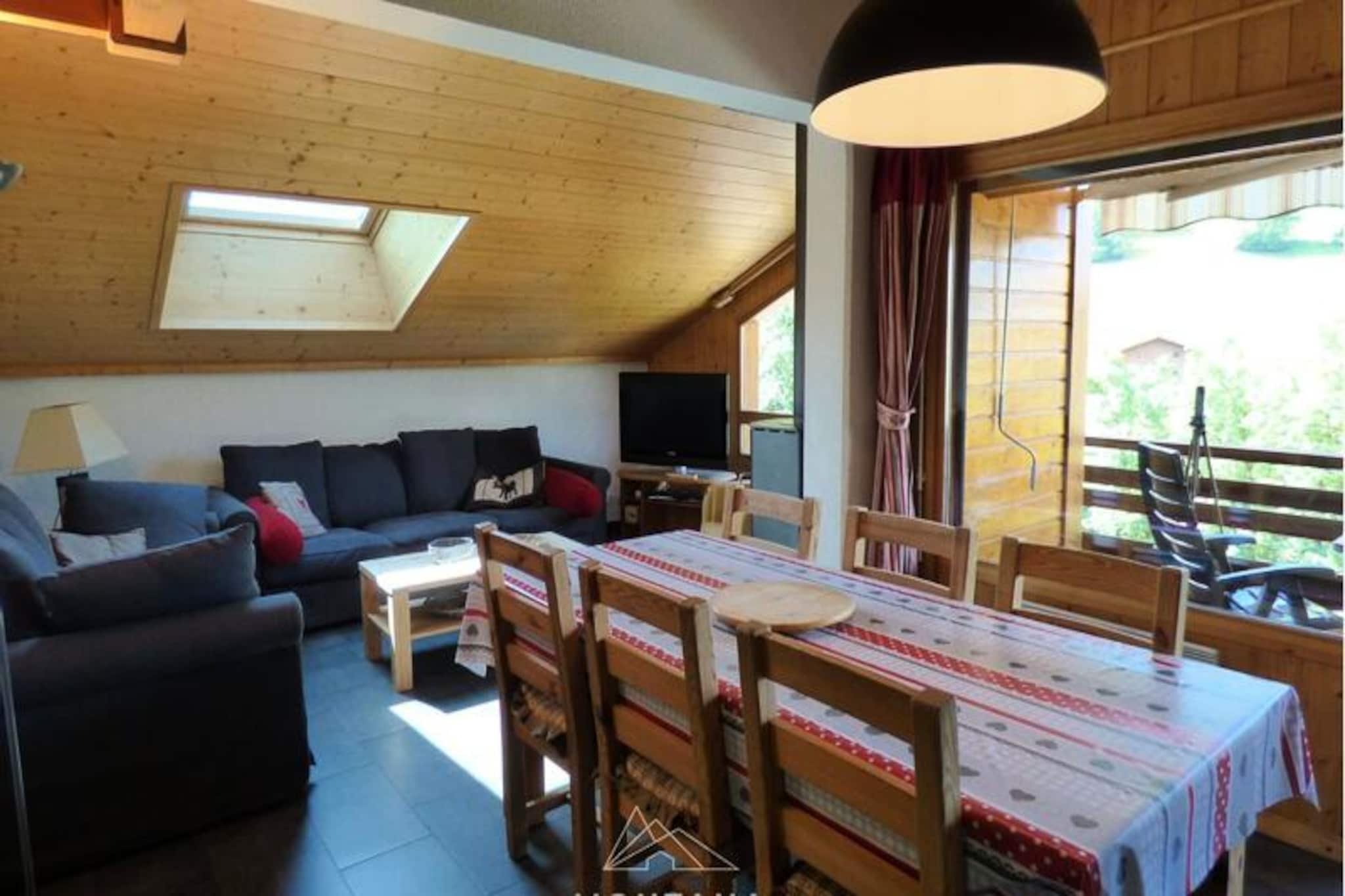 Apartment in Grand-Bornand with Mountain View