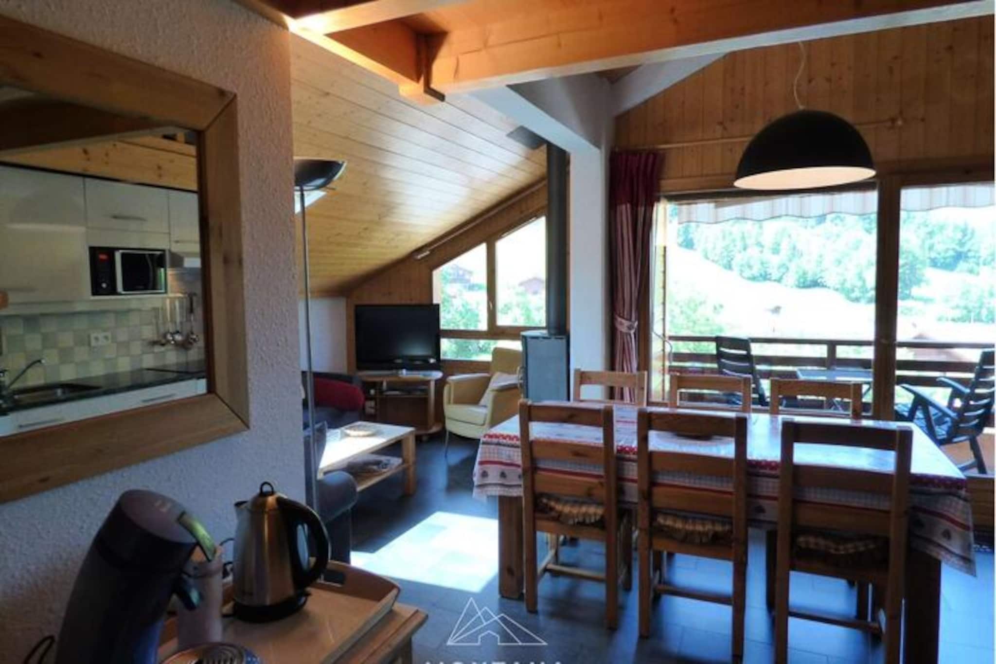 Apartment in Grand-Bornand with Mountain View