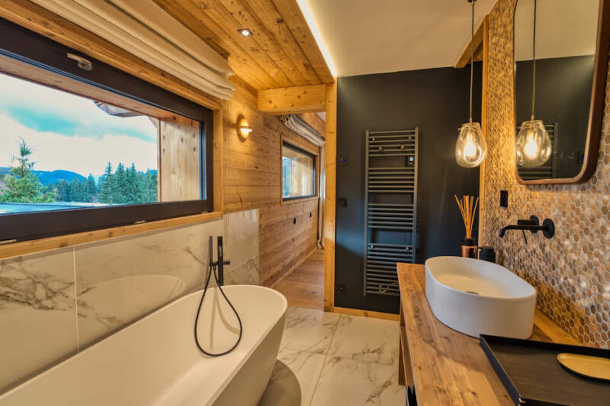 Chalet in Les Gets with Outdoor Jacuzzi