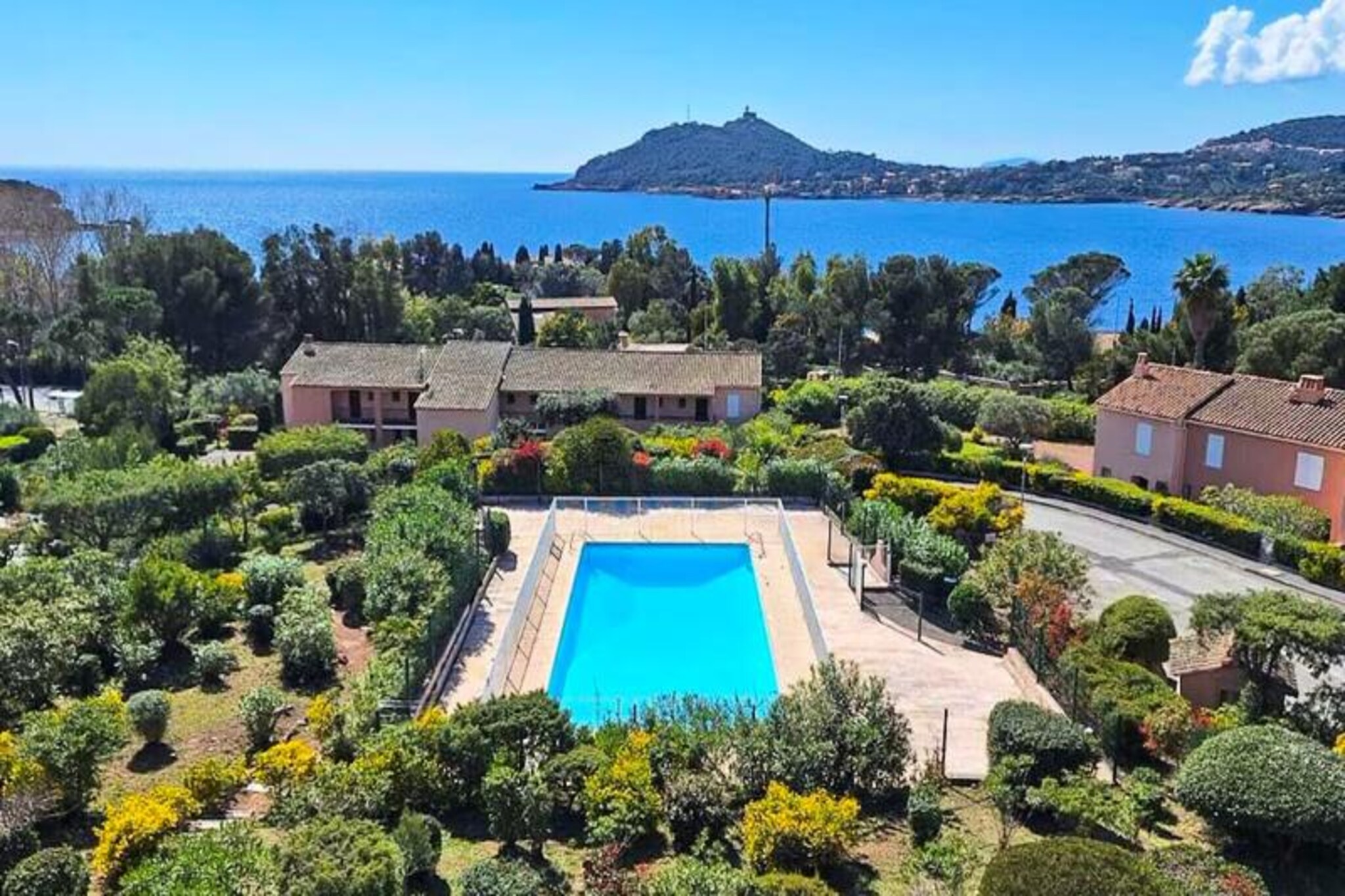 Apartment in Agay with Sea & Pool Views