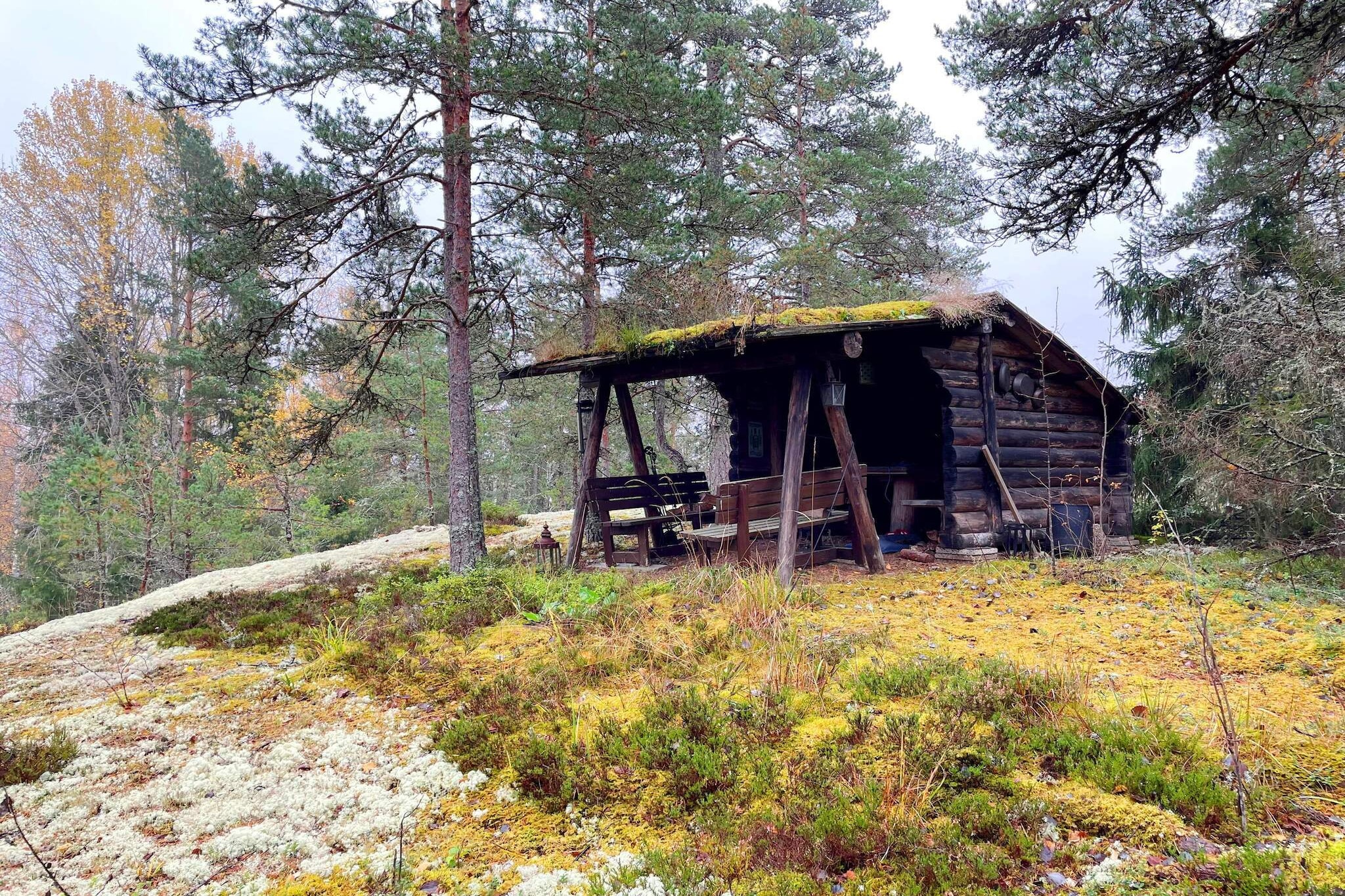 Gezellig toevluchtsoord in het bos met bubbelbad-Buitenlucht