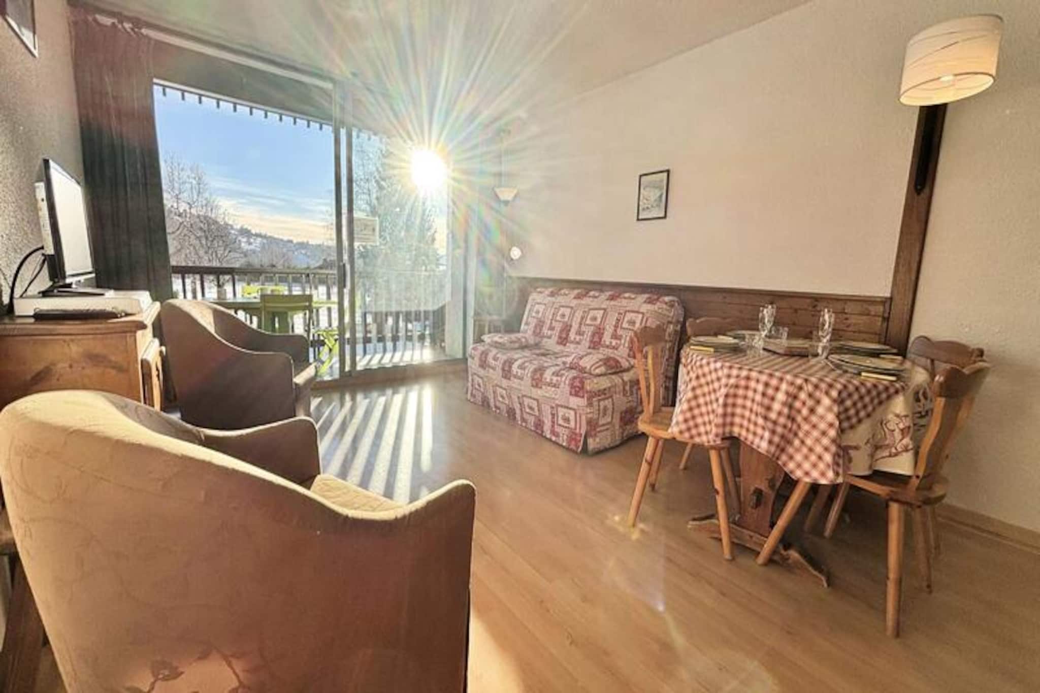 Studio apartment in Notre-Dame-de-Bellecombe - Sleeps 4